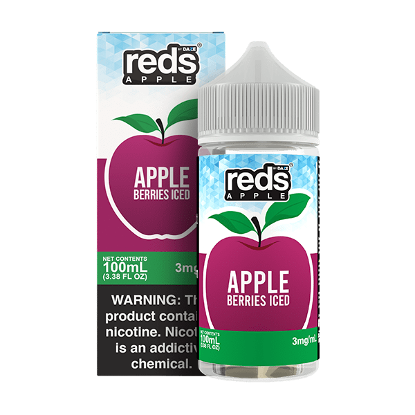 Red's Apple E-Juice by 7 Daze - 100mL
