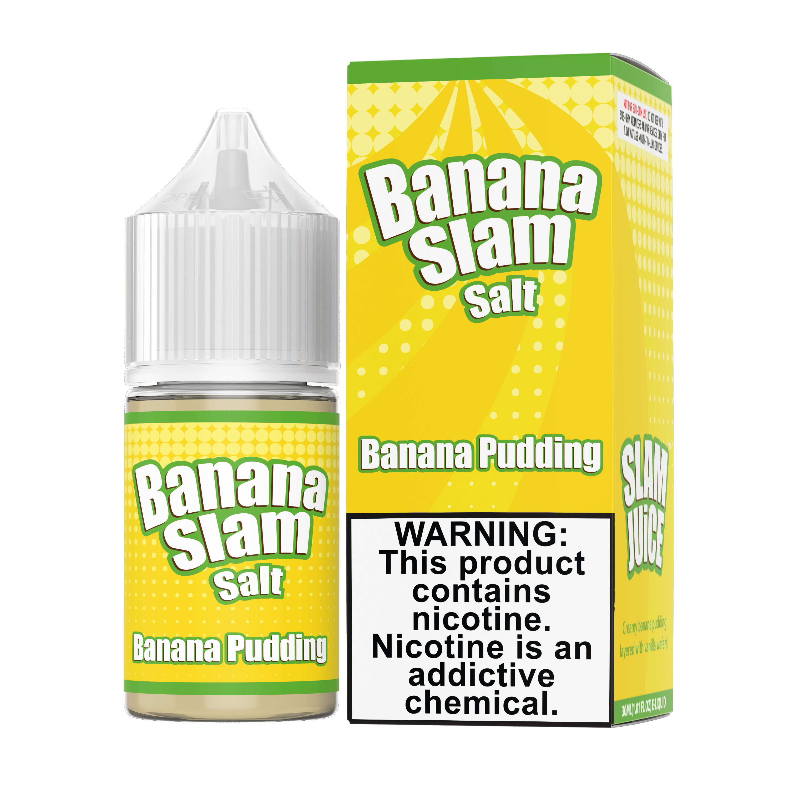 Banana Slam SALT - Slam Juice - 30mL