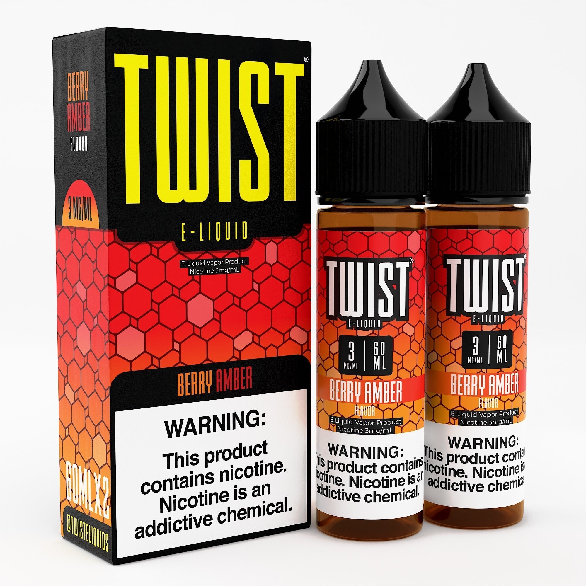 Twist E-Liquids - 120ml (60ml 2-Pack)