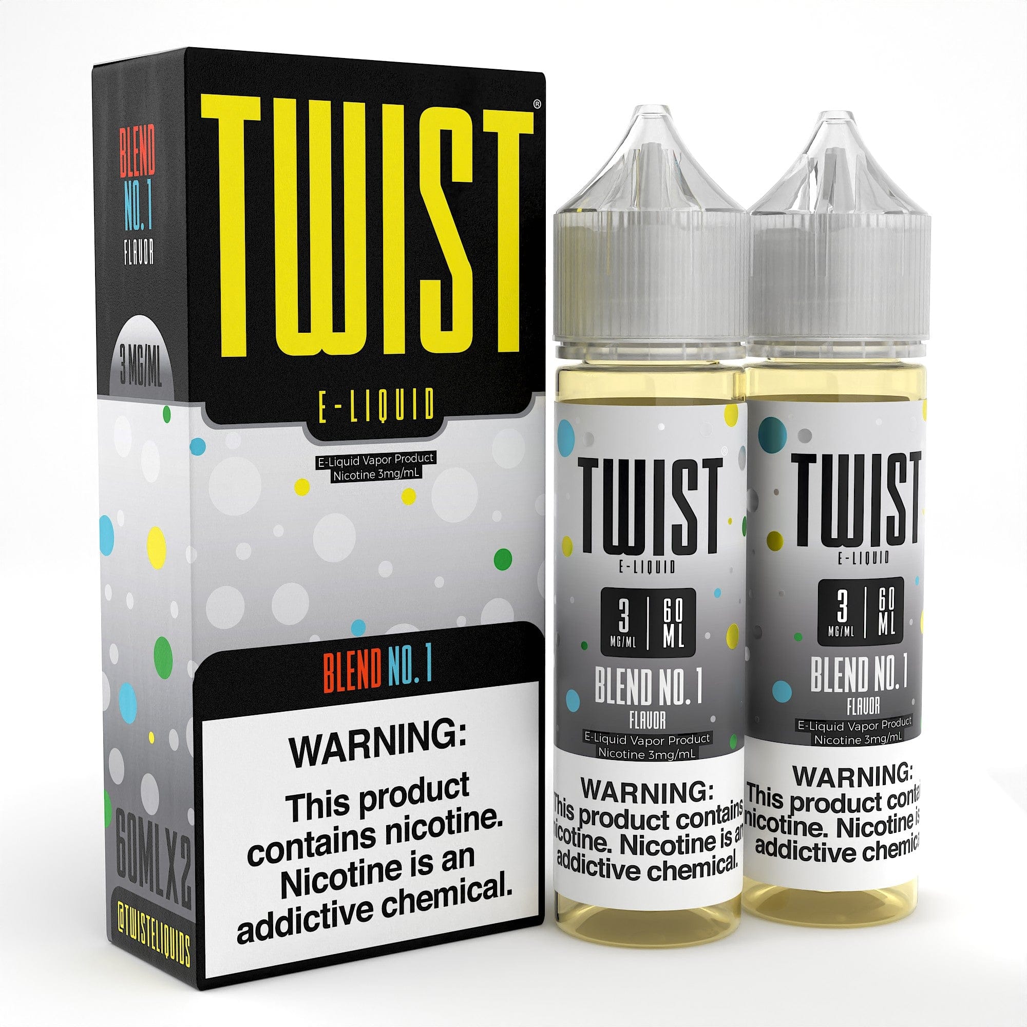 Twist E-Liquids - 120ml (60ml 2-Pack)