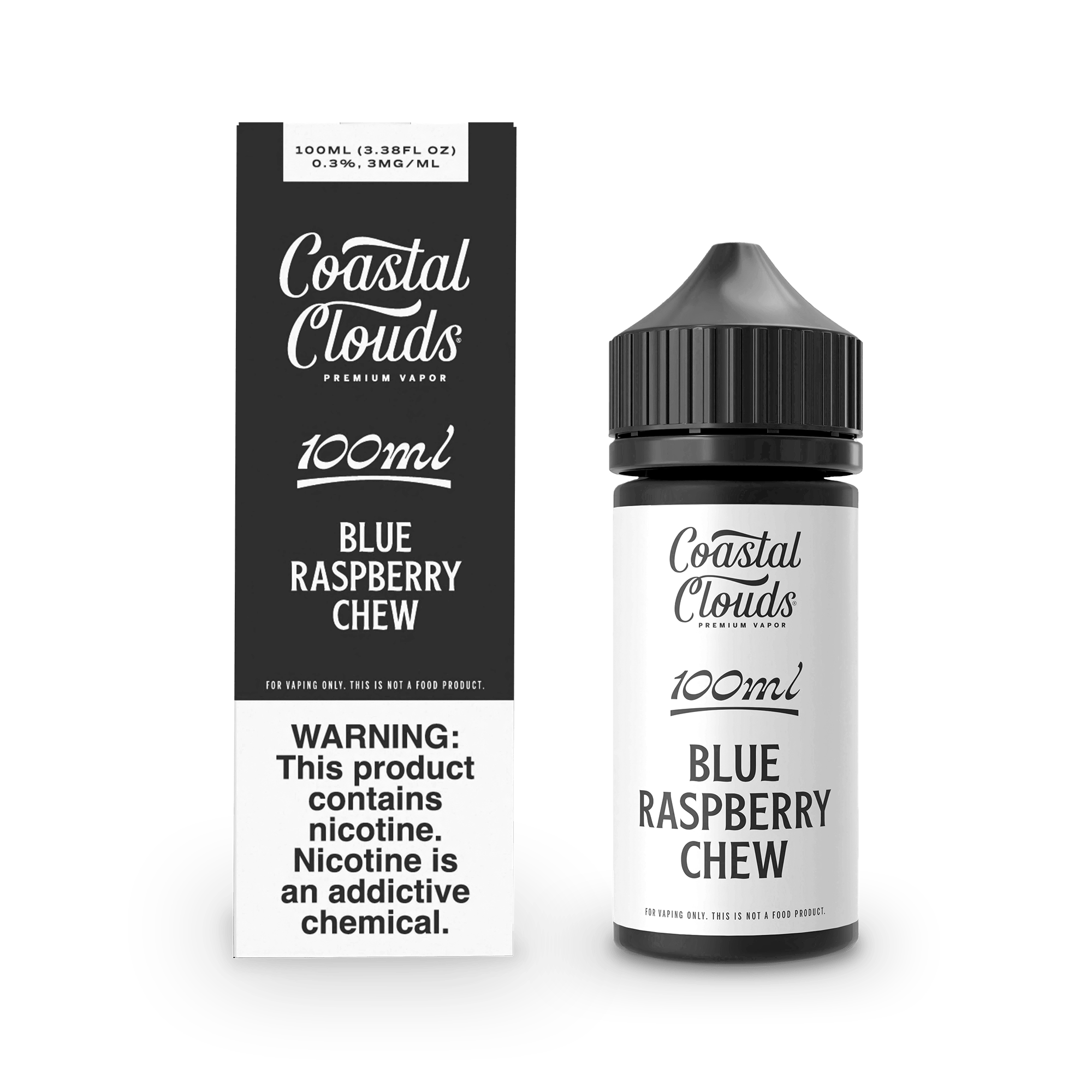Blue Raspberry Chew - Coastal Clouds - 100mL