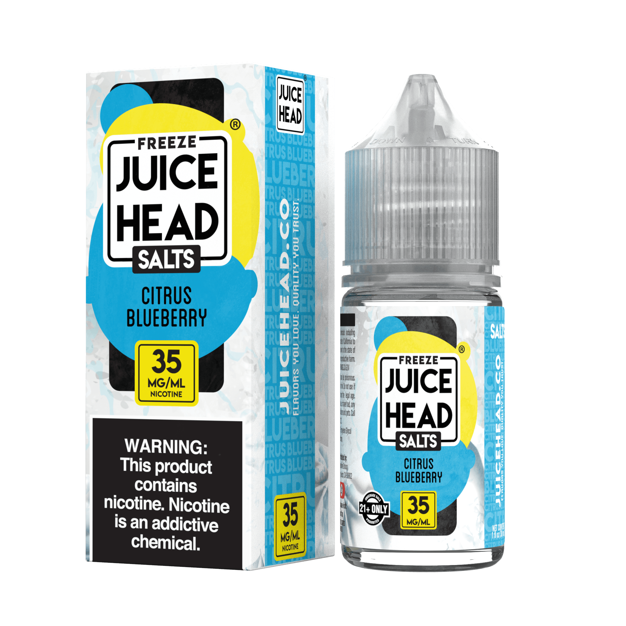 Citrus Blueberry FREEZE SALT - Juice Head - 30mL