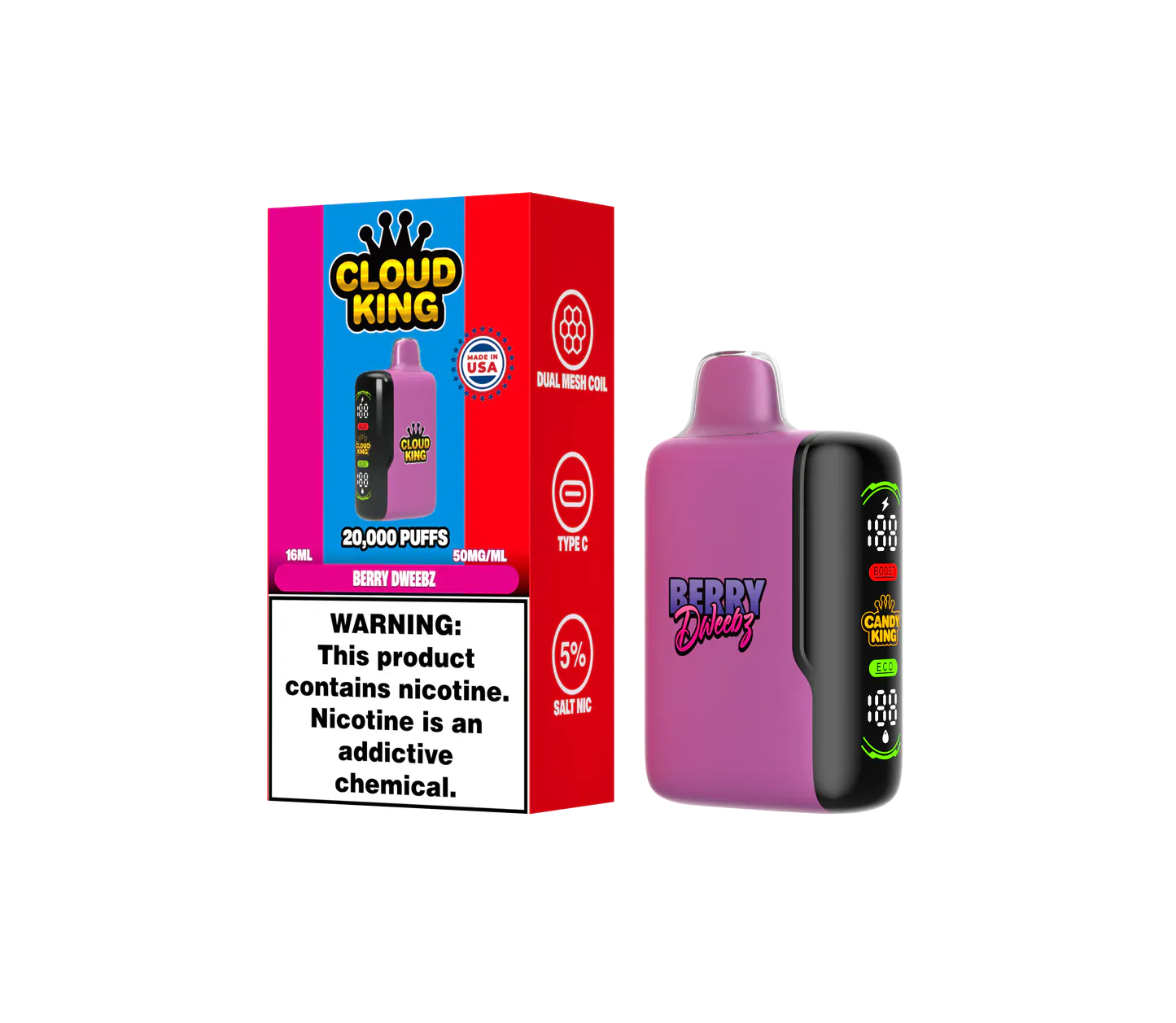 Cloud King CK20000 Disposable