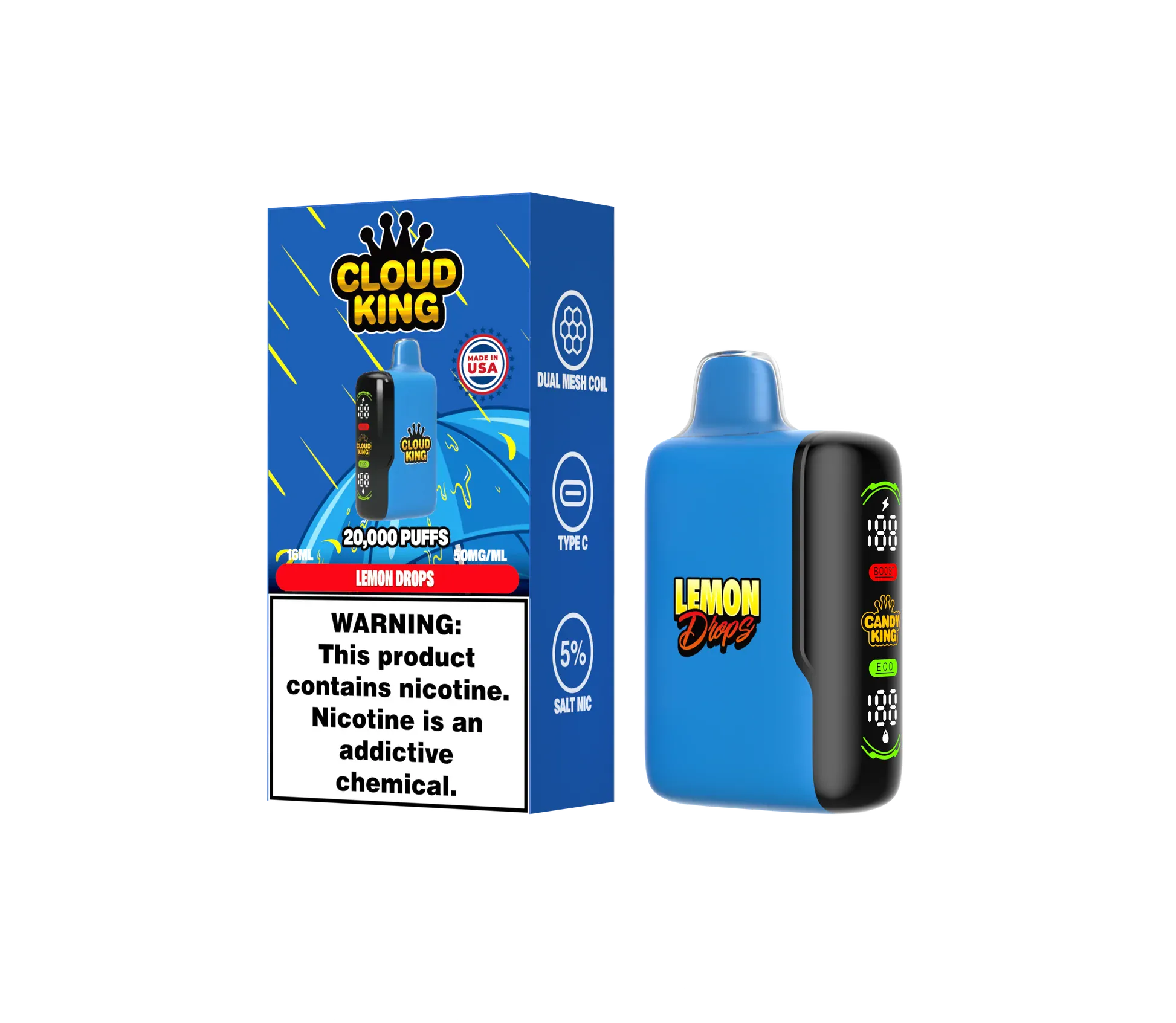 Cloud King CK20000 Disposable