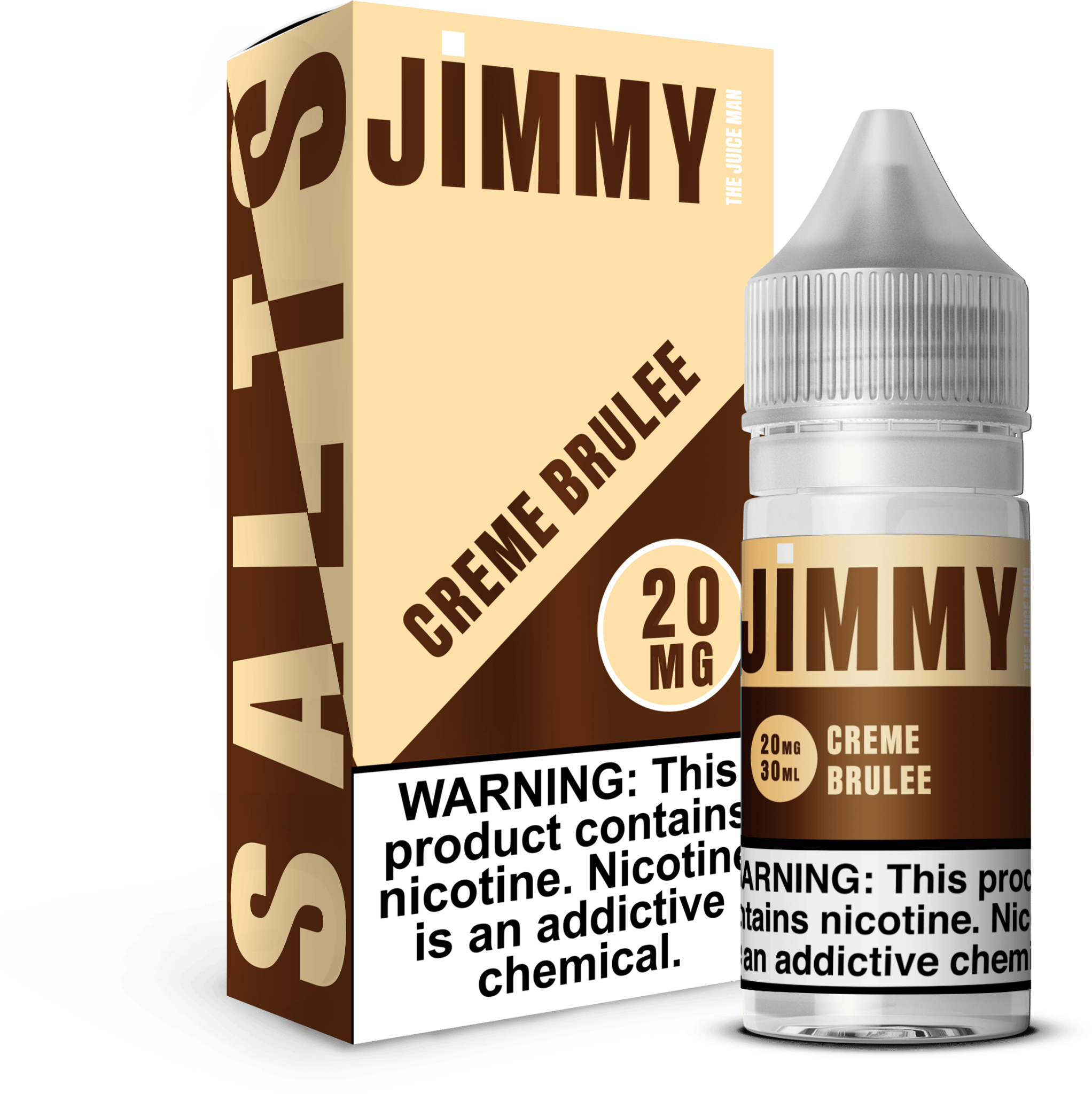 Creme Brulee SALT - Jimmy The Juice Man - 30mL