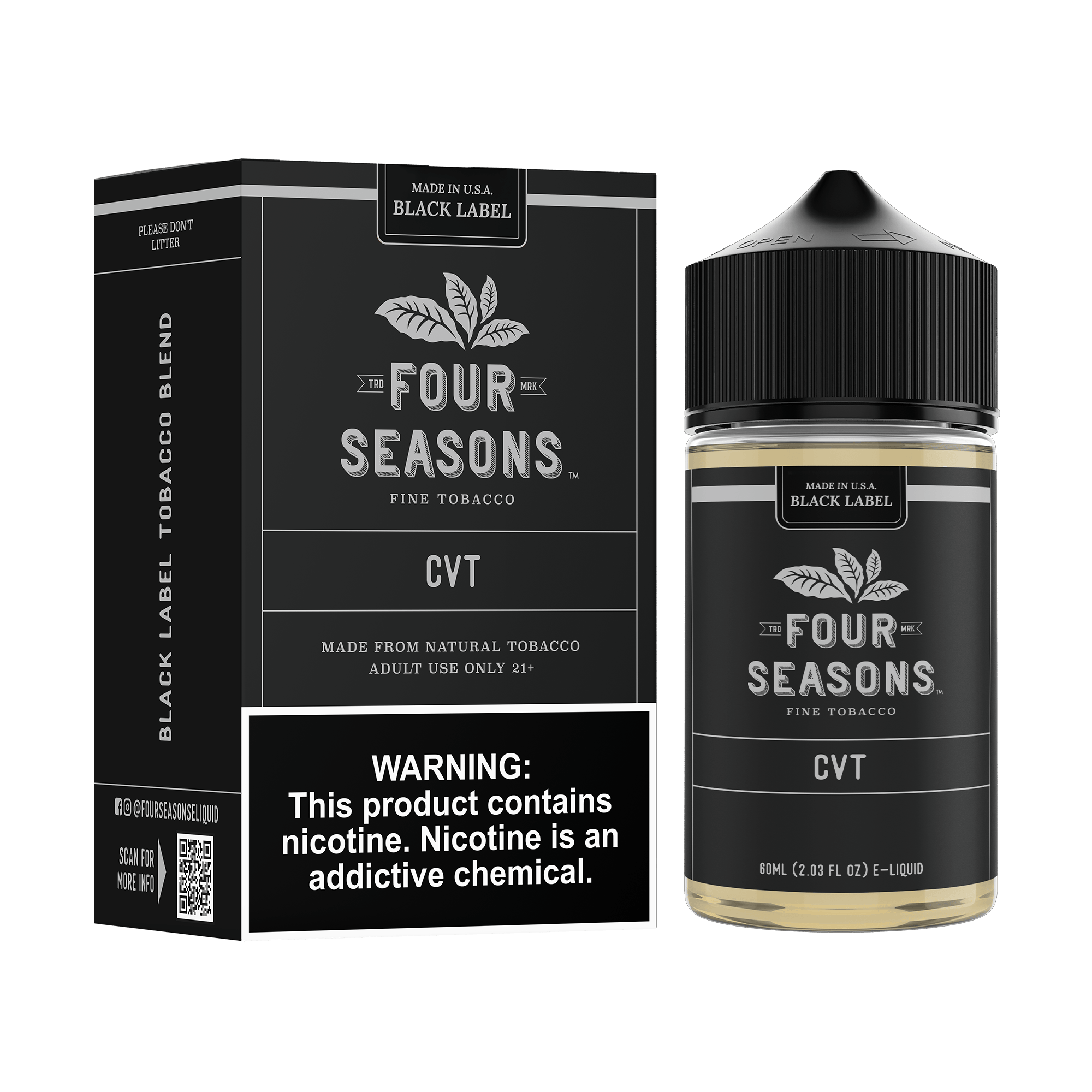 Four Seasons Black Label - 60mL