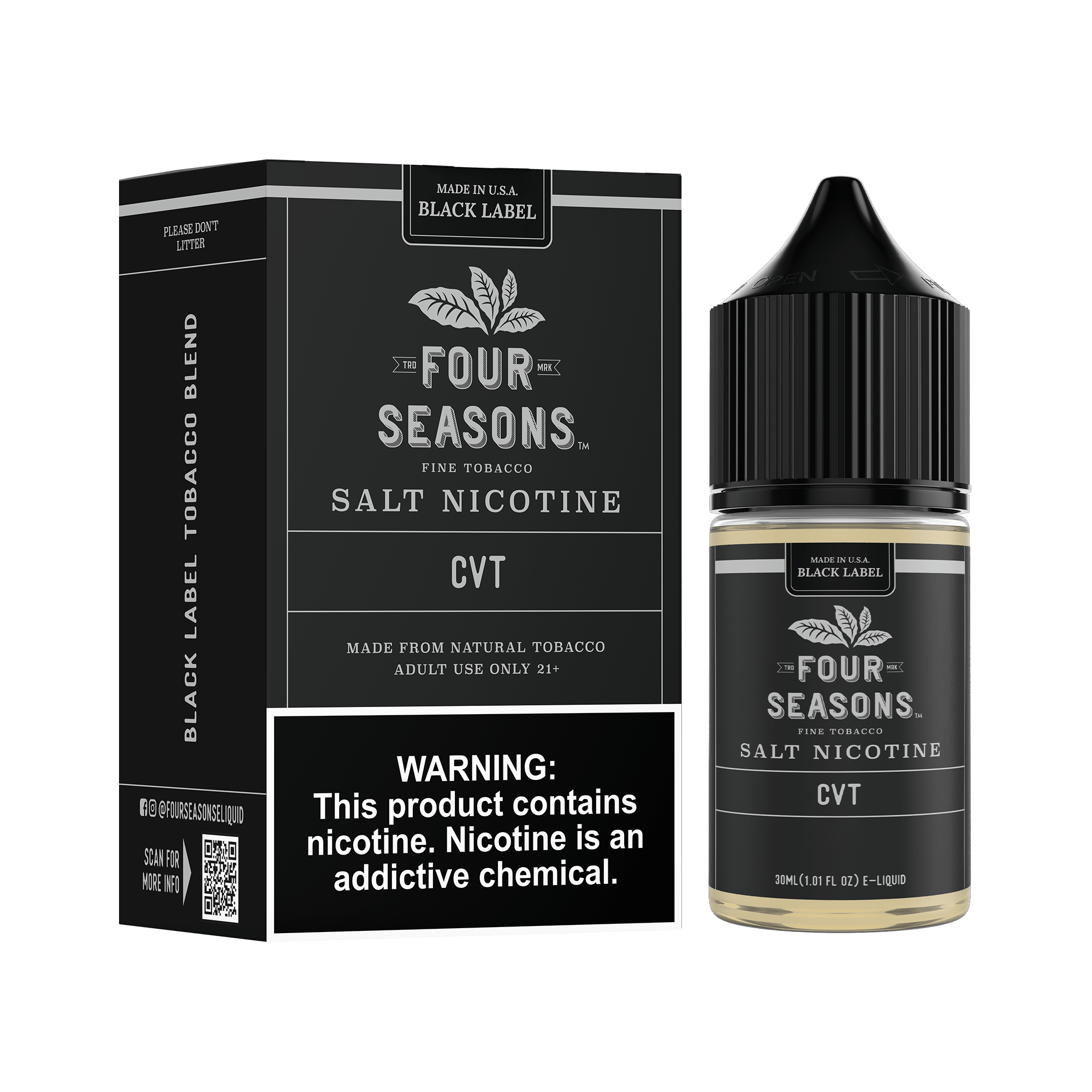 Four Seasons Black Label - 30mL