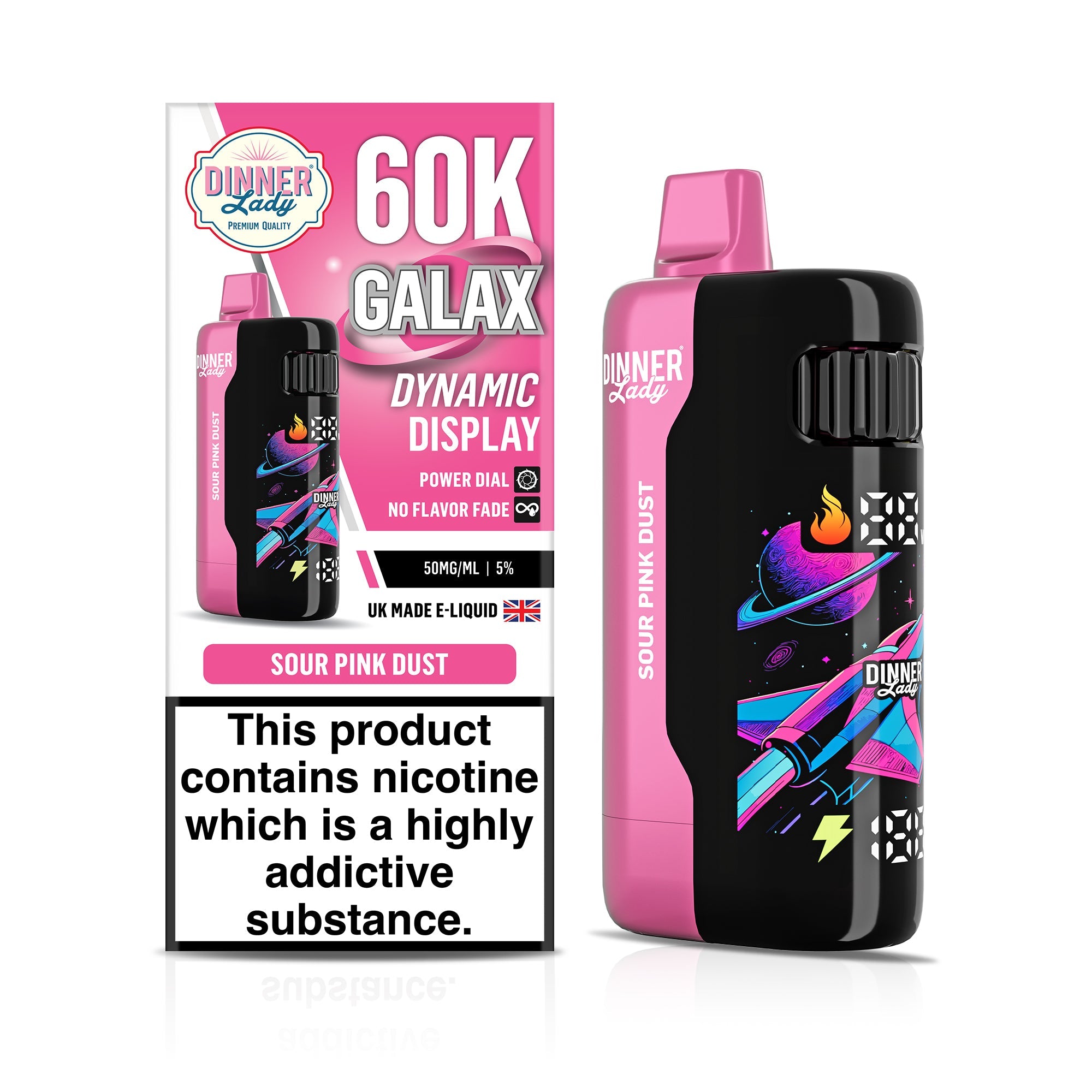 Dinner Lady Galax 60K Disposable