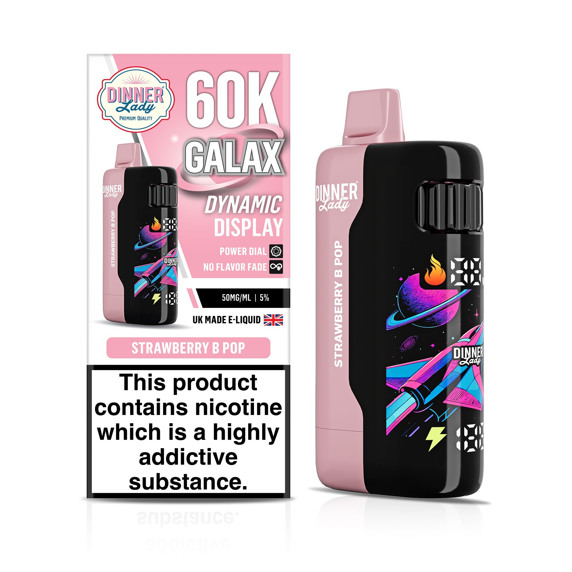Dinner Lady Galax 60K Disposable