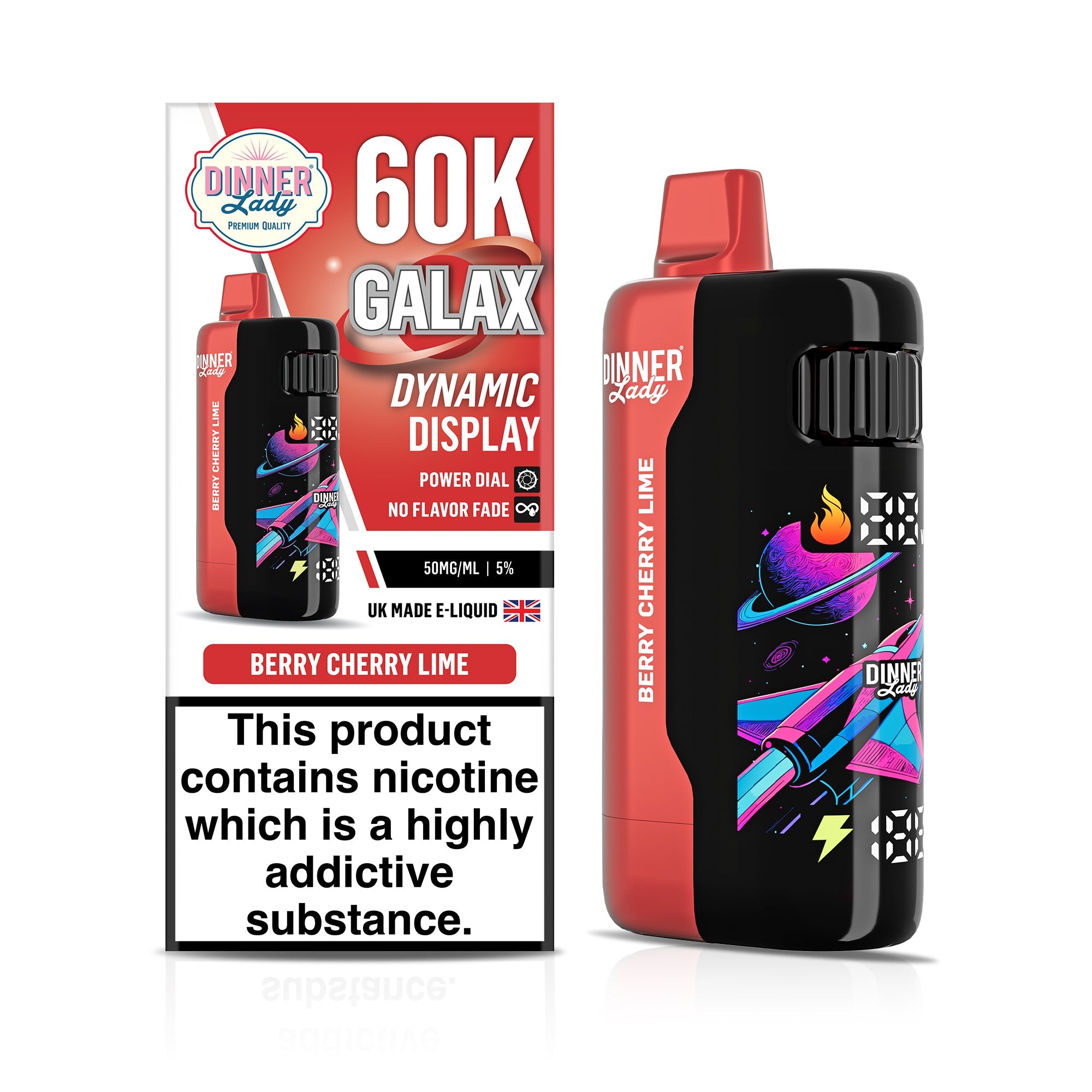 Dinner Lady Galax 60K Disposable