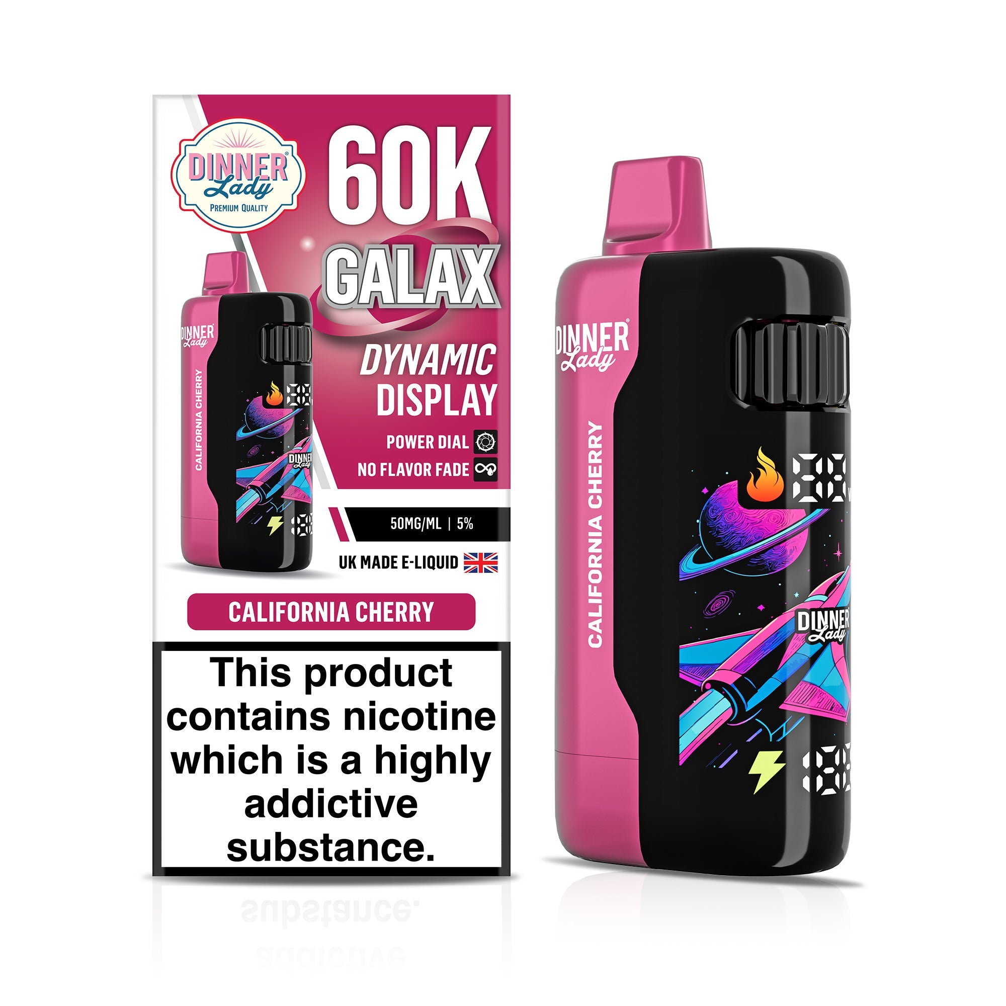 Dinner Lady Galax 60K Disposable