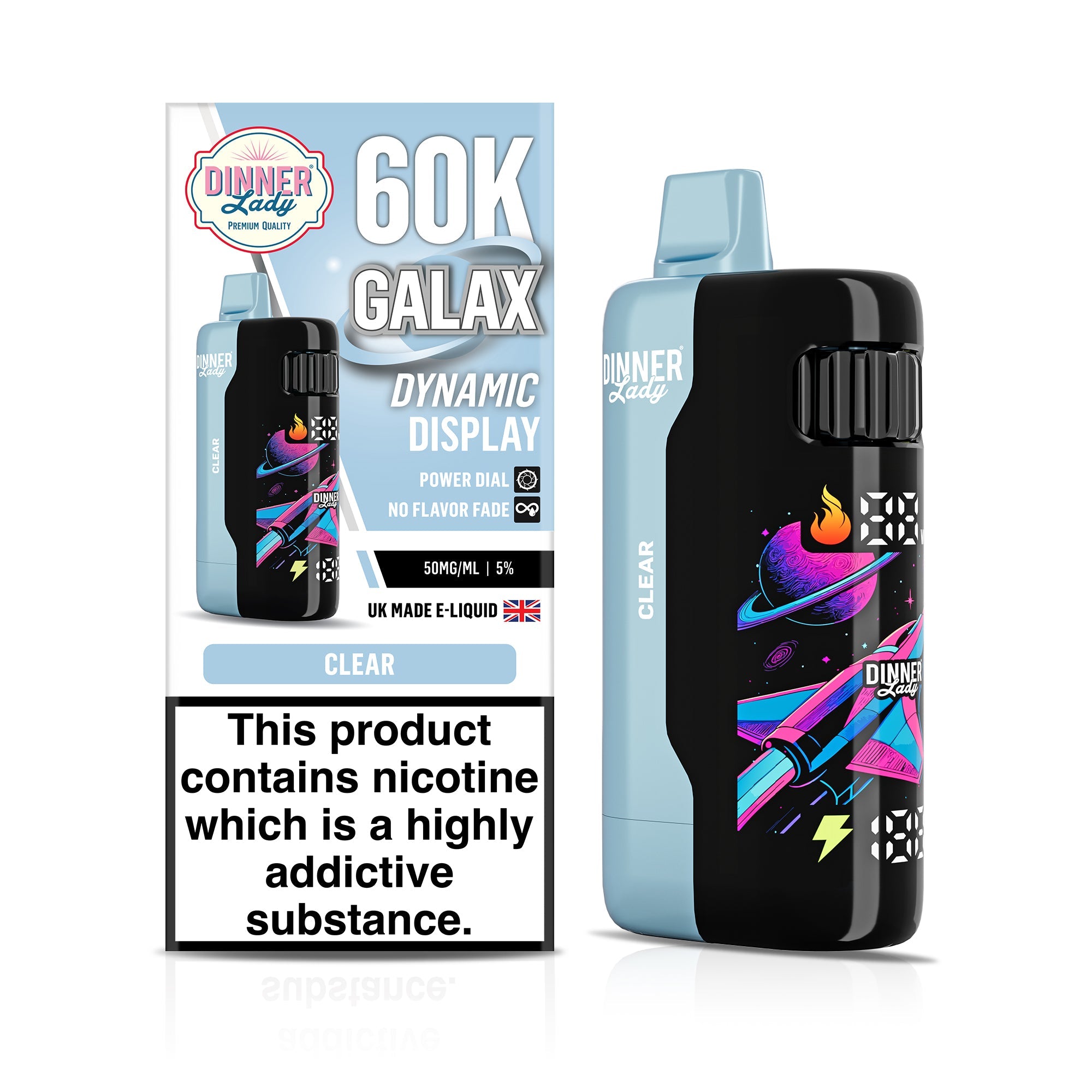 Dinner Lady Galax 60K Disposable
