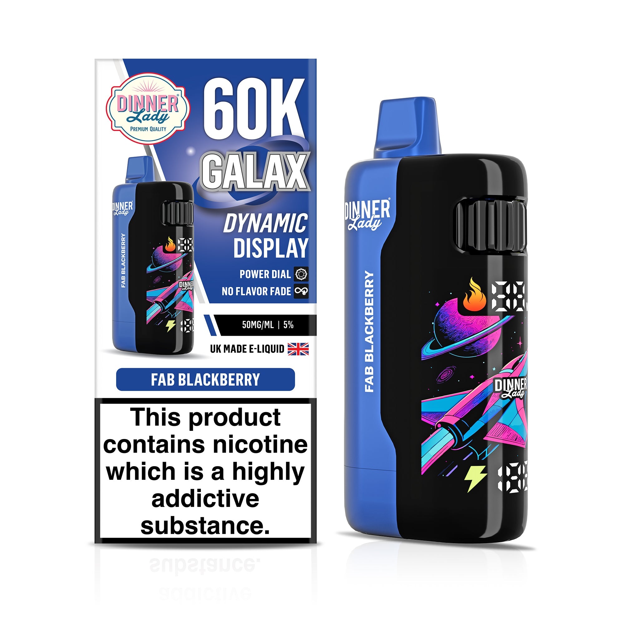 Dinner Lady Galax 60K Disposable