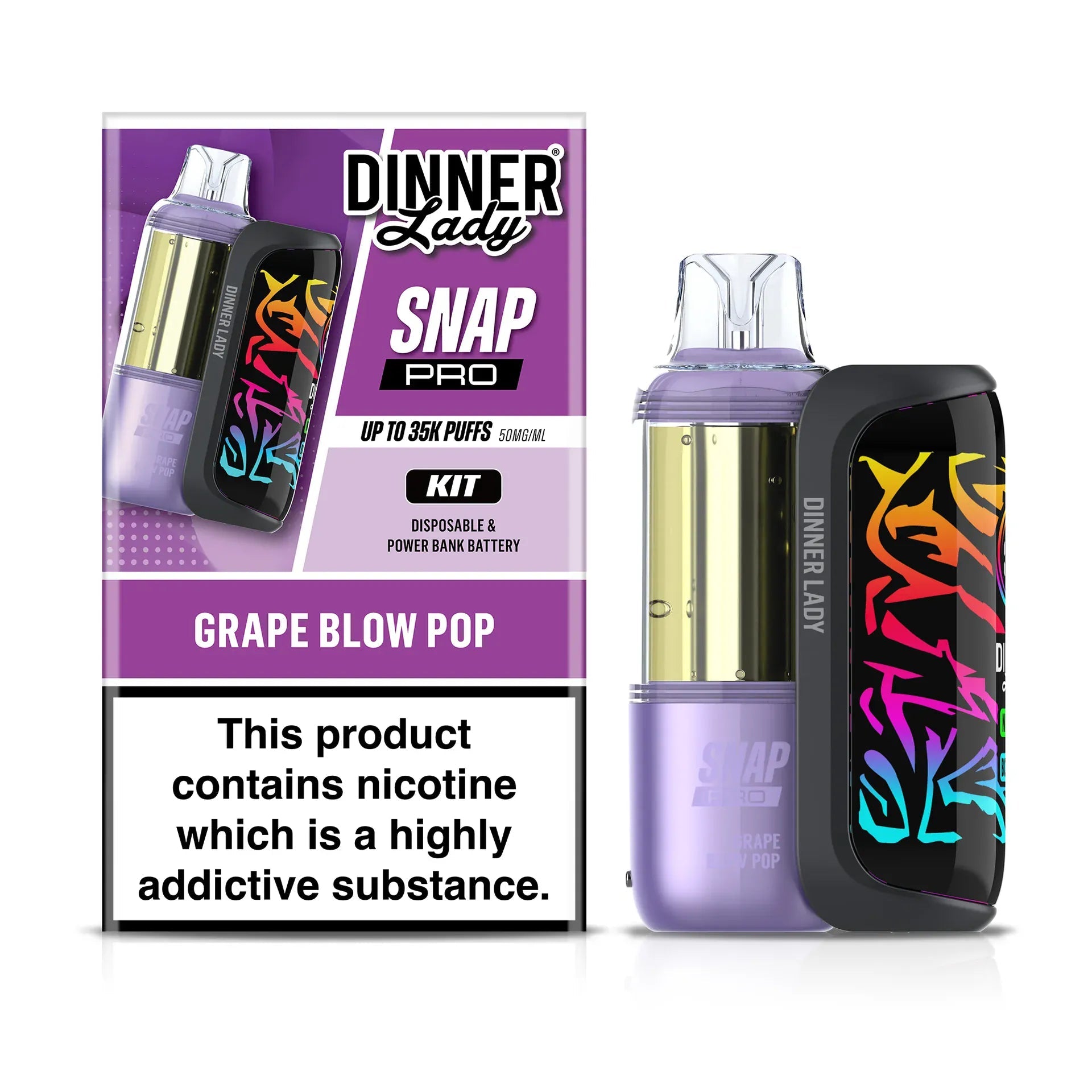 Dinner Lady Snap Pro 35K Disposable Kit
