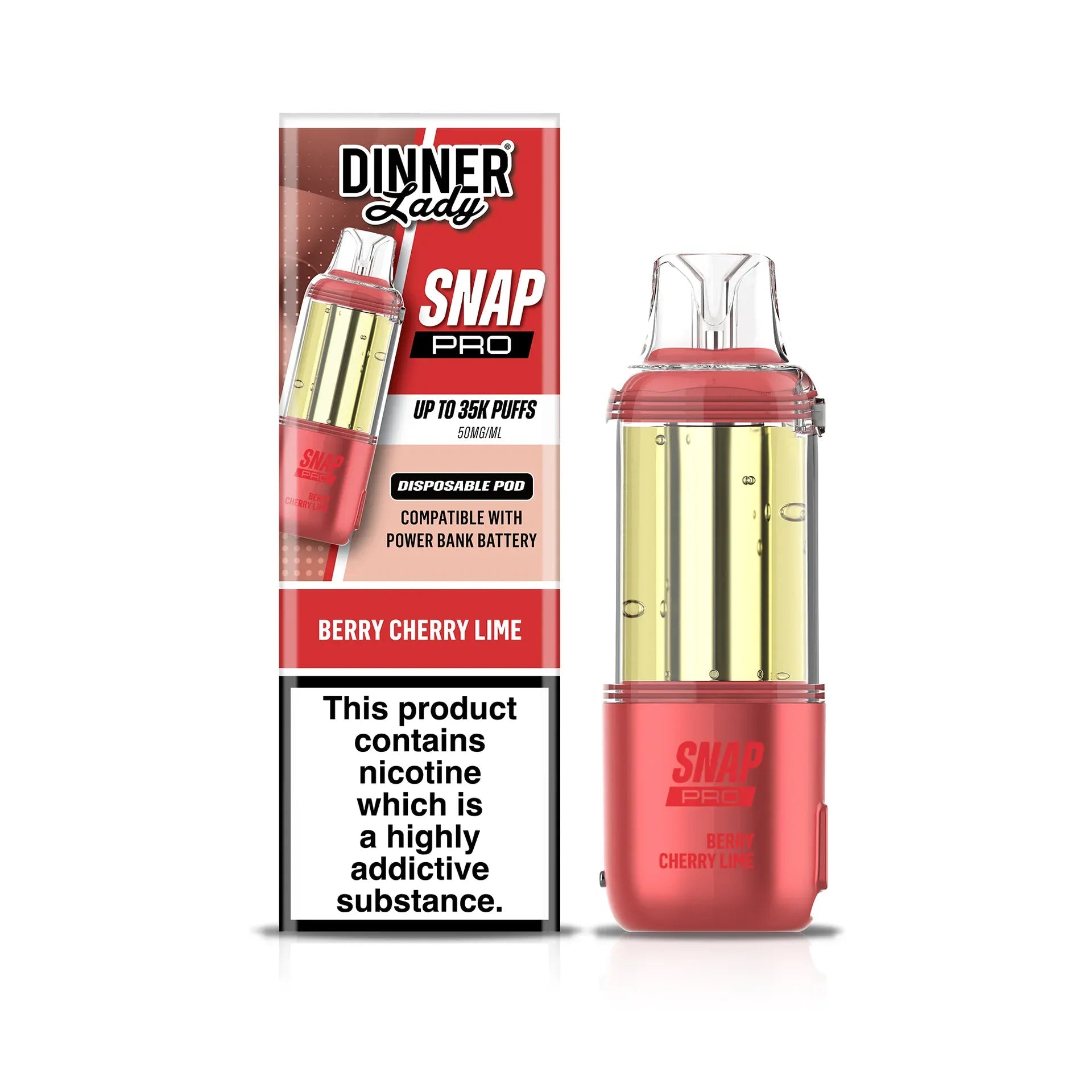 Dinner Lady Snap Pro 35K Disposable Pods