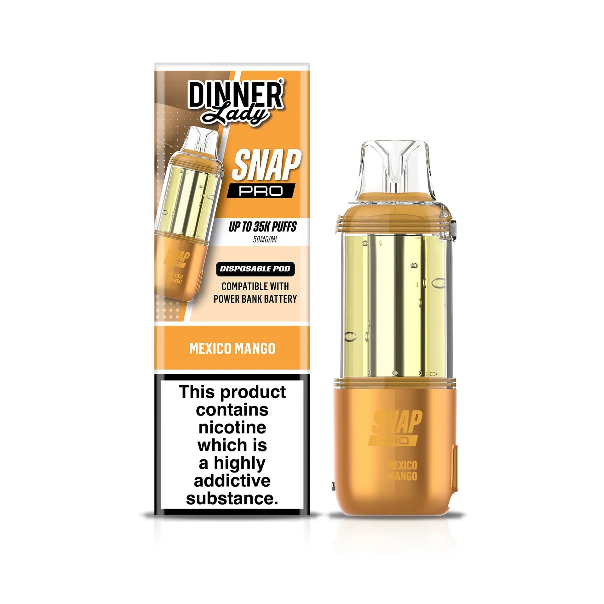 Dinner Lady Snap Pro 35K Disposable Pods