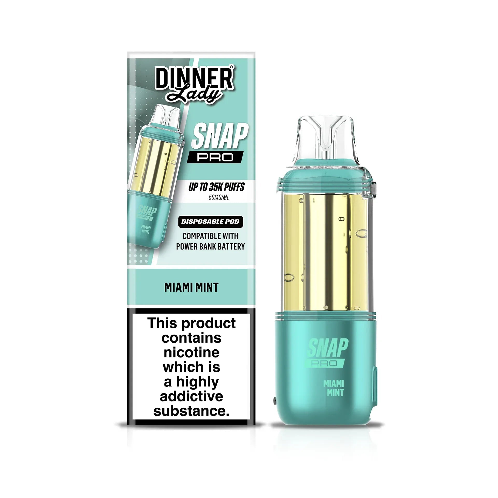Dinner Lady Snap Pro 35K Disposable Pods