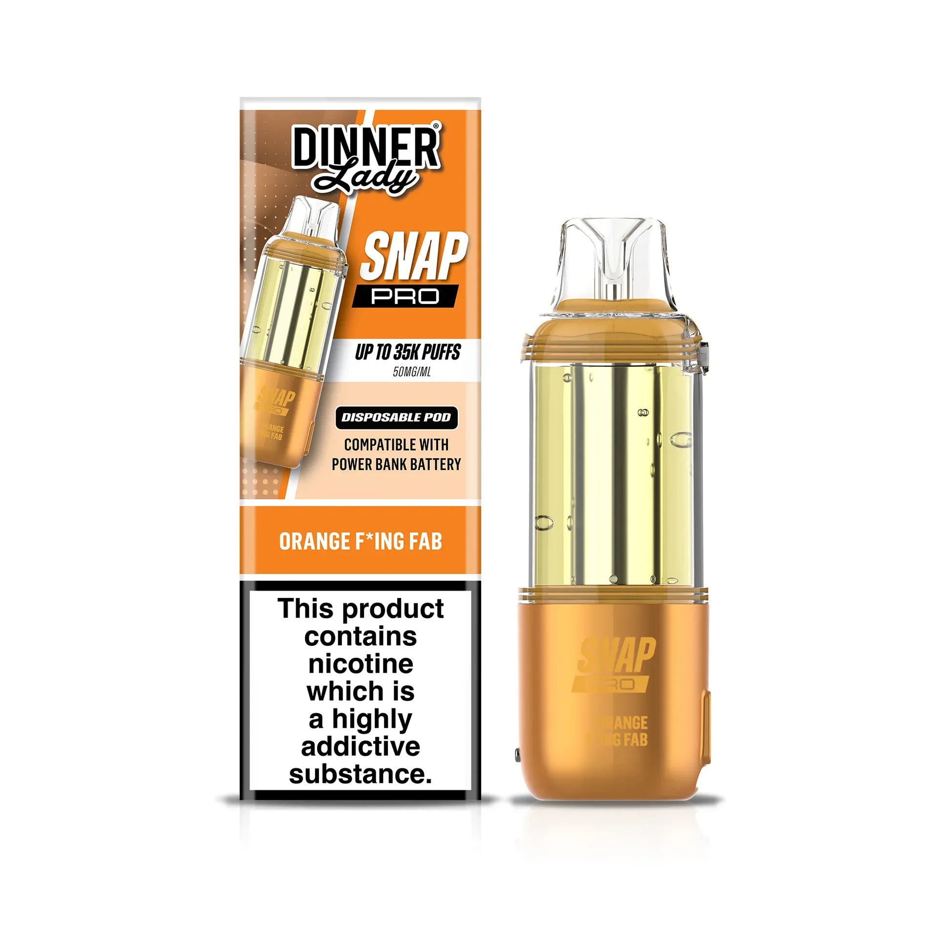 Dinner Lady Snap Pro 35K Disposable Pods