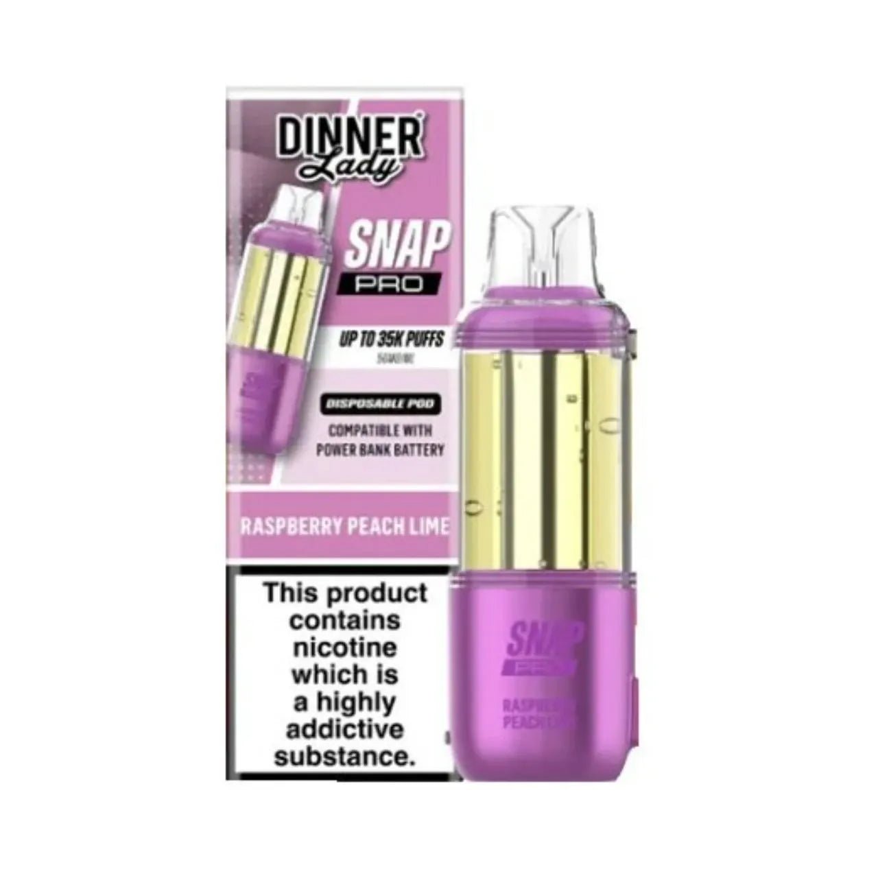 Dinner Lady Snap Pro 35K Disposable Pods