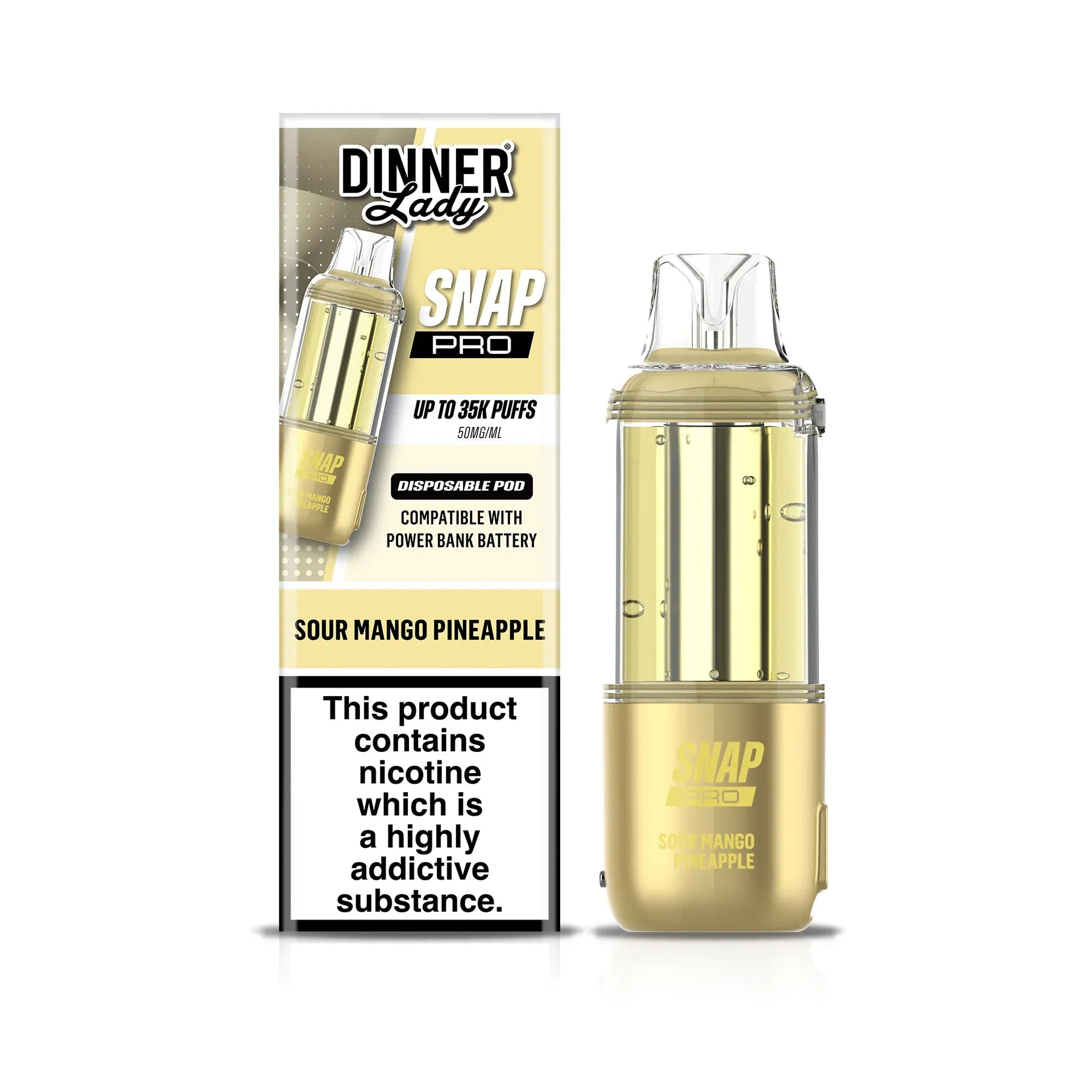 Dinner Lady Snap Pro 35K Disposable Pods