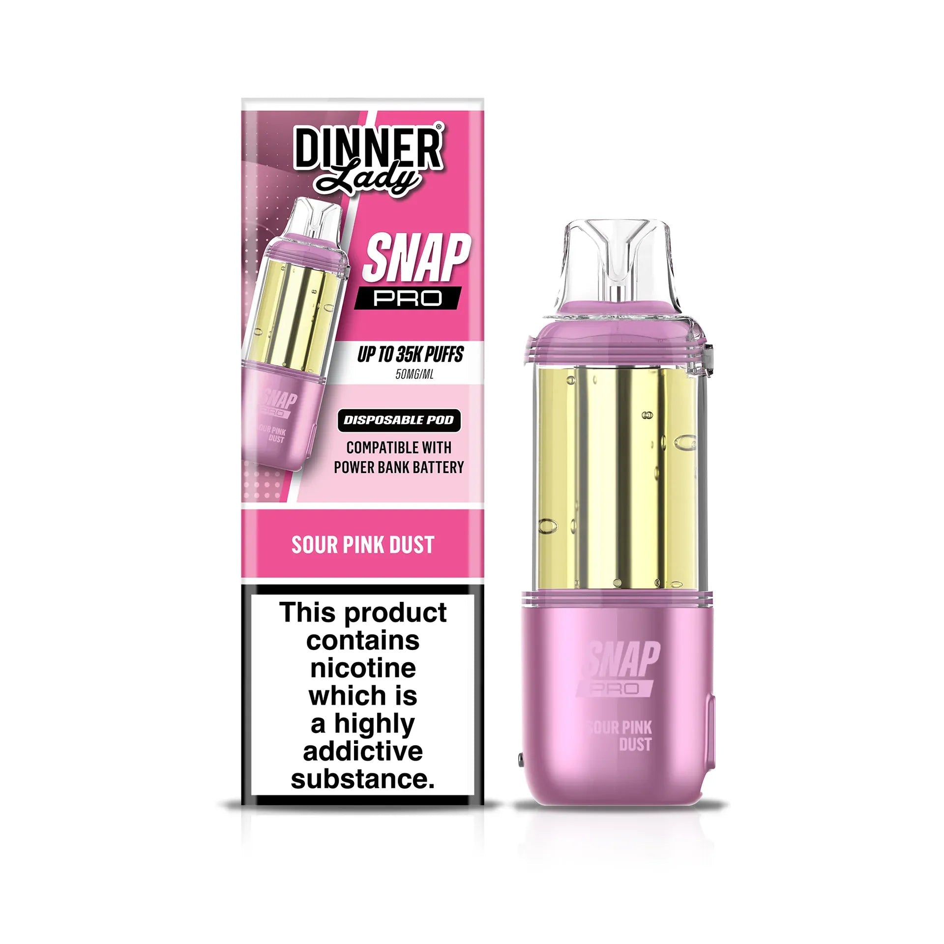 Dinner Lady Snap Pro 35K Disposable Pods