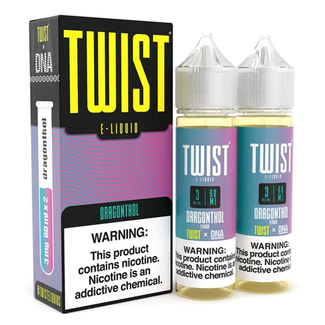 Twist E-Liquids - 120ml (60ml 2-Pack)