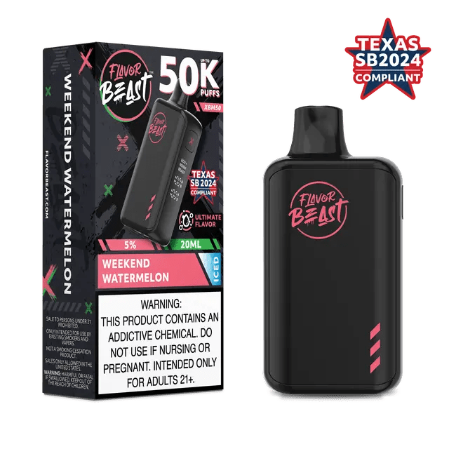 Flavor Beast XBM50 50K Disposable