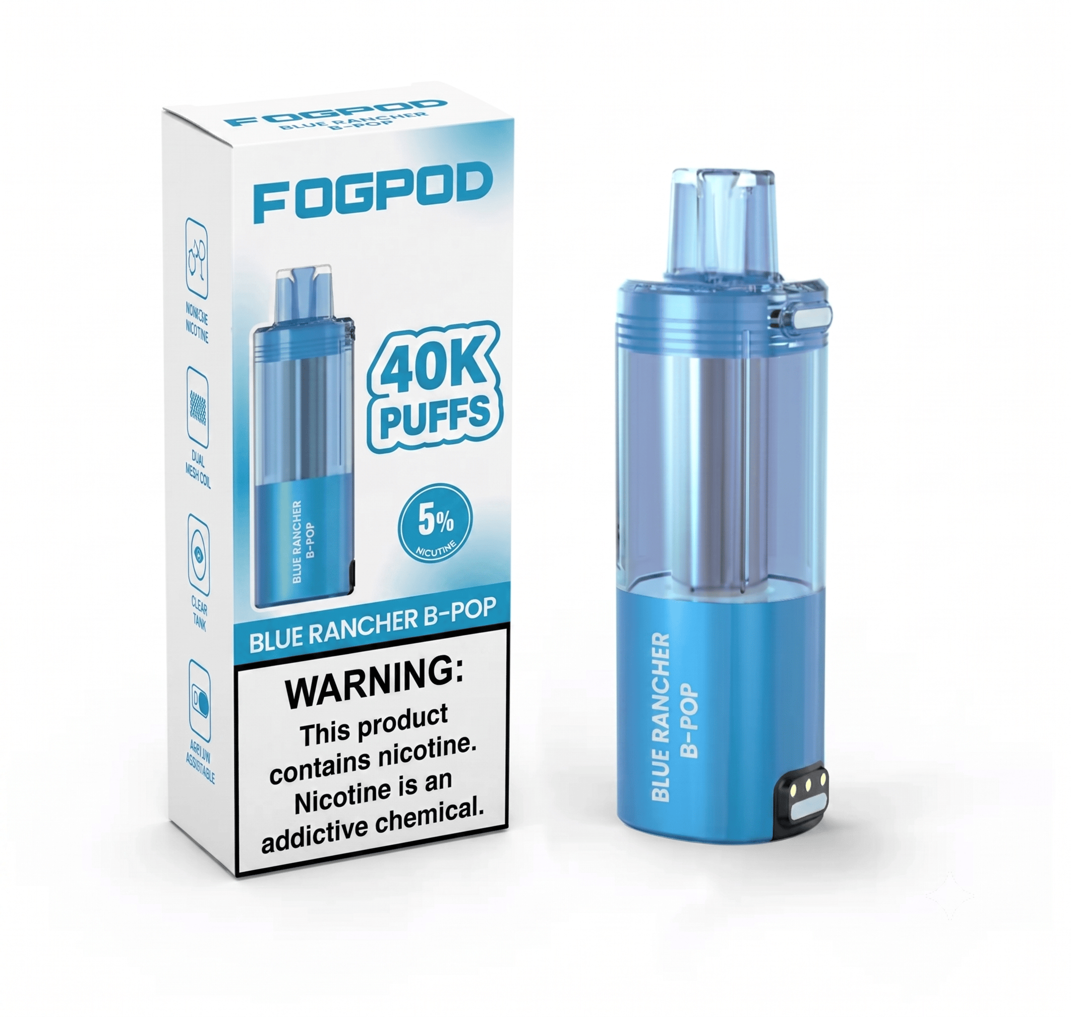 Fogpod 40K Disposable Pod
