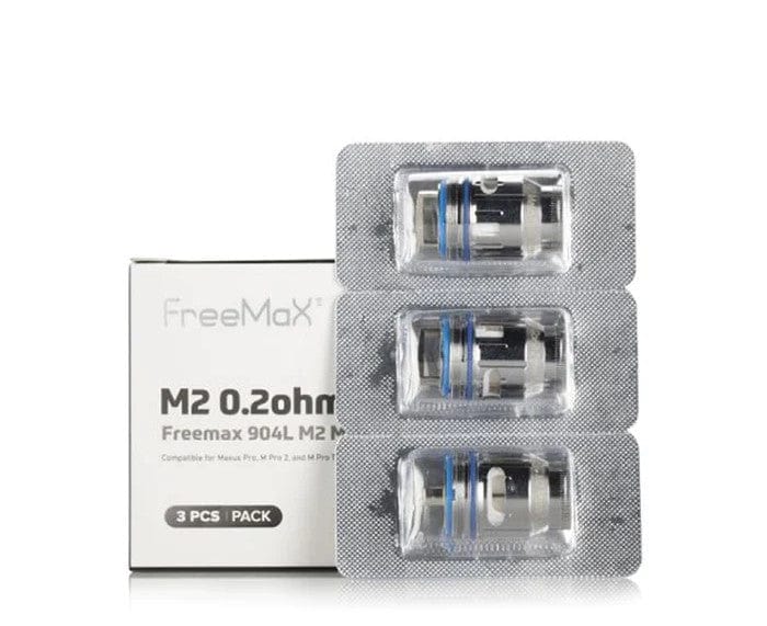 FreeMax Maxus Pro 904L M Replacement Coils — 0.2 ohm 904L M2 Dual Mesh Coils