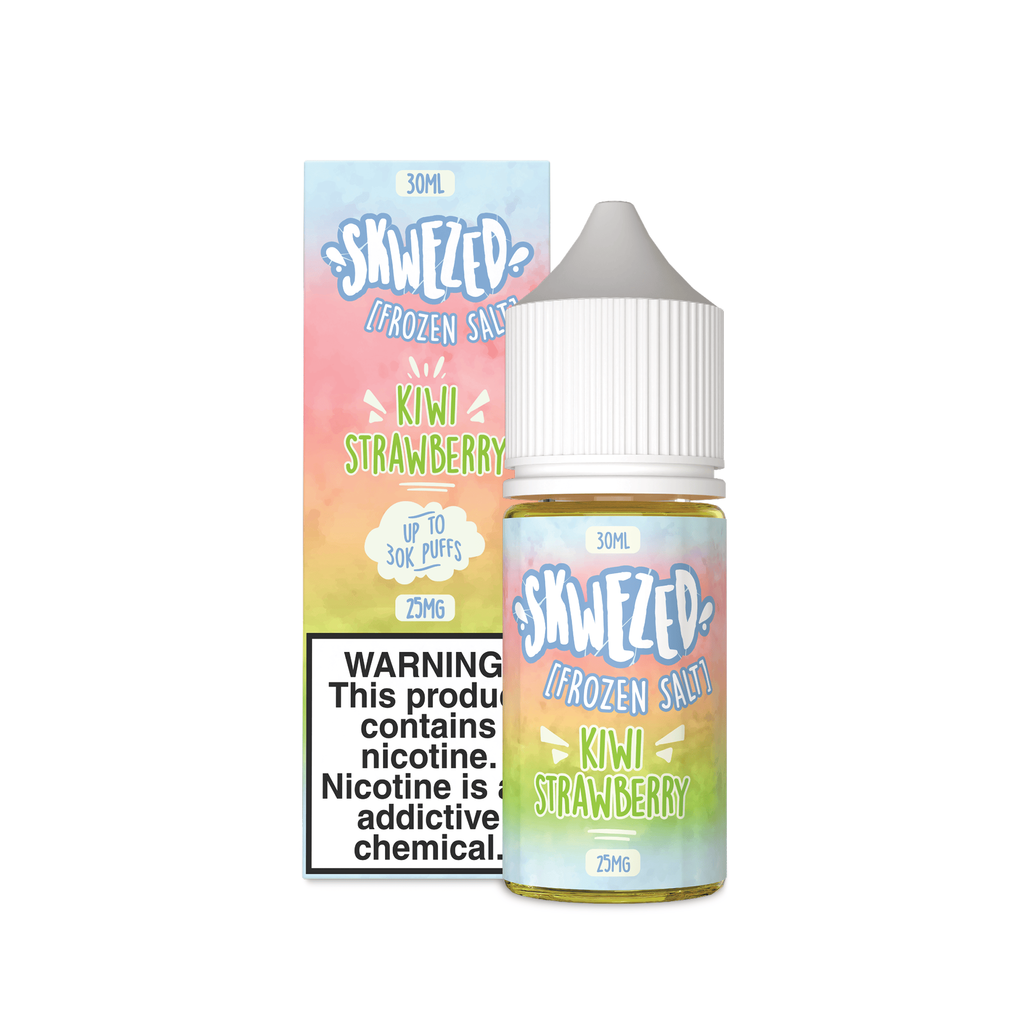 FROZEN Kiwi Strawberry (Kiberry) SALT - Skwezed - 30mL