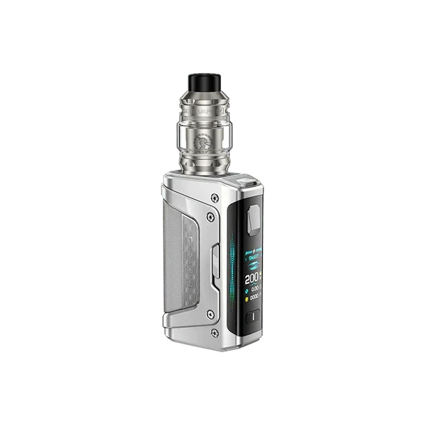 GeekVape Aegis Legend 5 200W Starter Kit — Frosted Silver