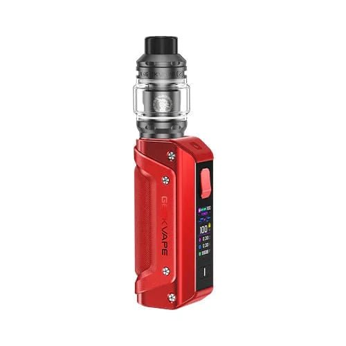 GeekVape Aegis Solo 3 S100 Starter Kit — Red (Built-in Battery)