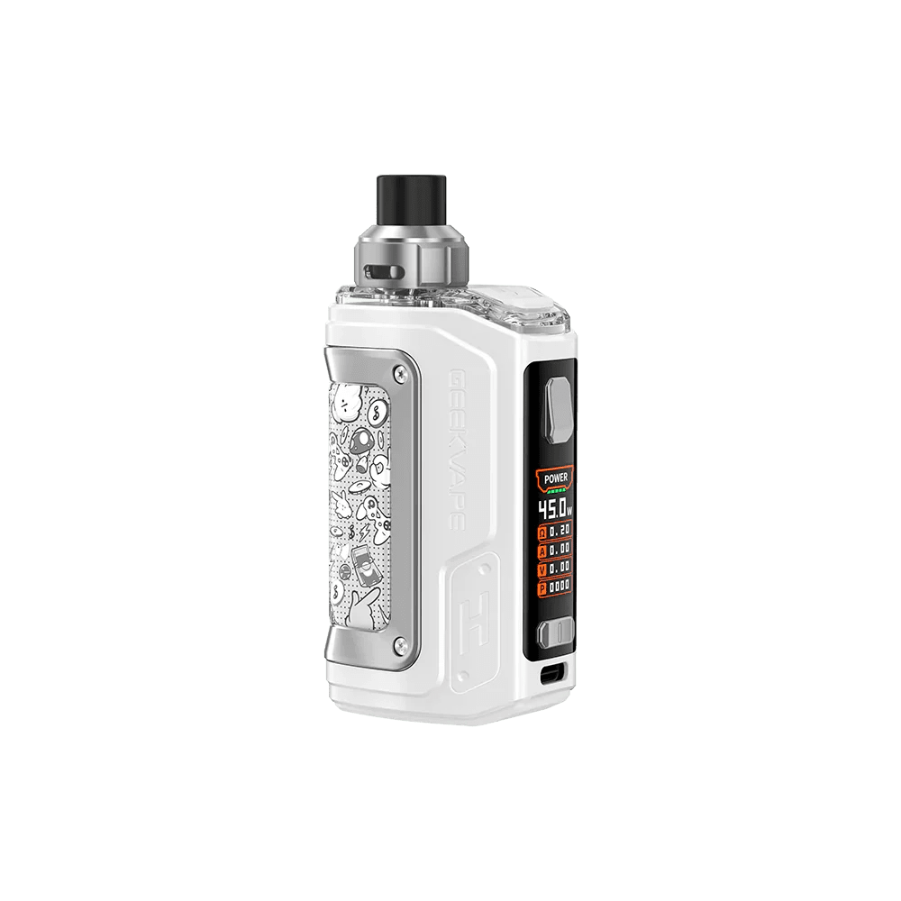 GeekVape H45 Aegis Hero 2 45W Pod Mod Kit — Rubber White