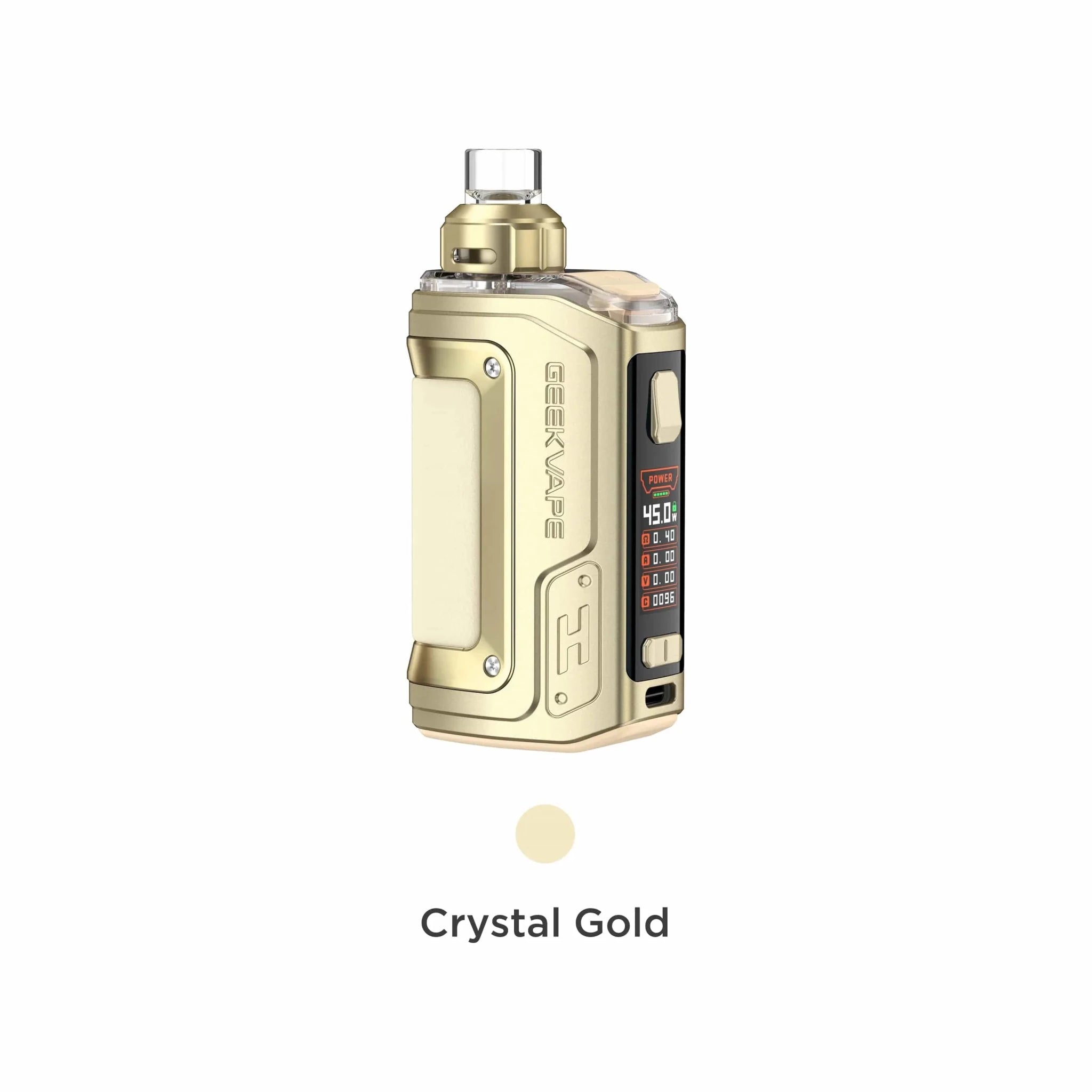 GeekVape H45 Aegis Hero 2 45W Pod Mod Kit — Crystal Gold