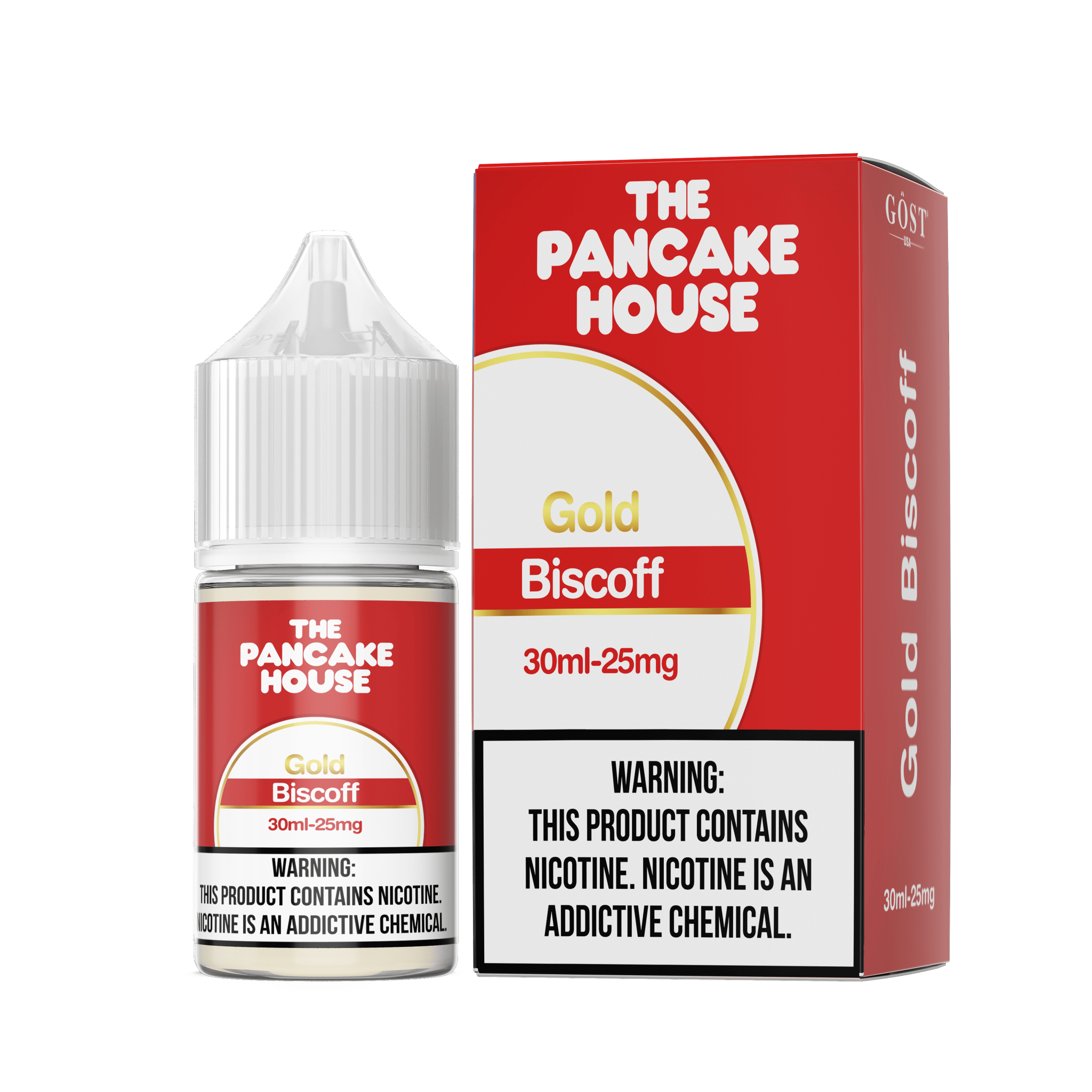 Gold Biscoff SALT - The Pancake House - 30mL