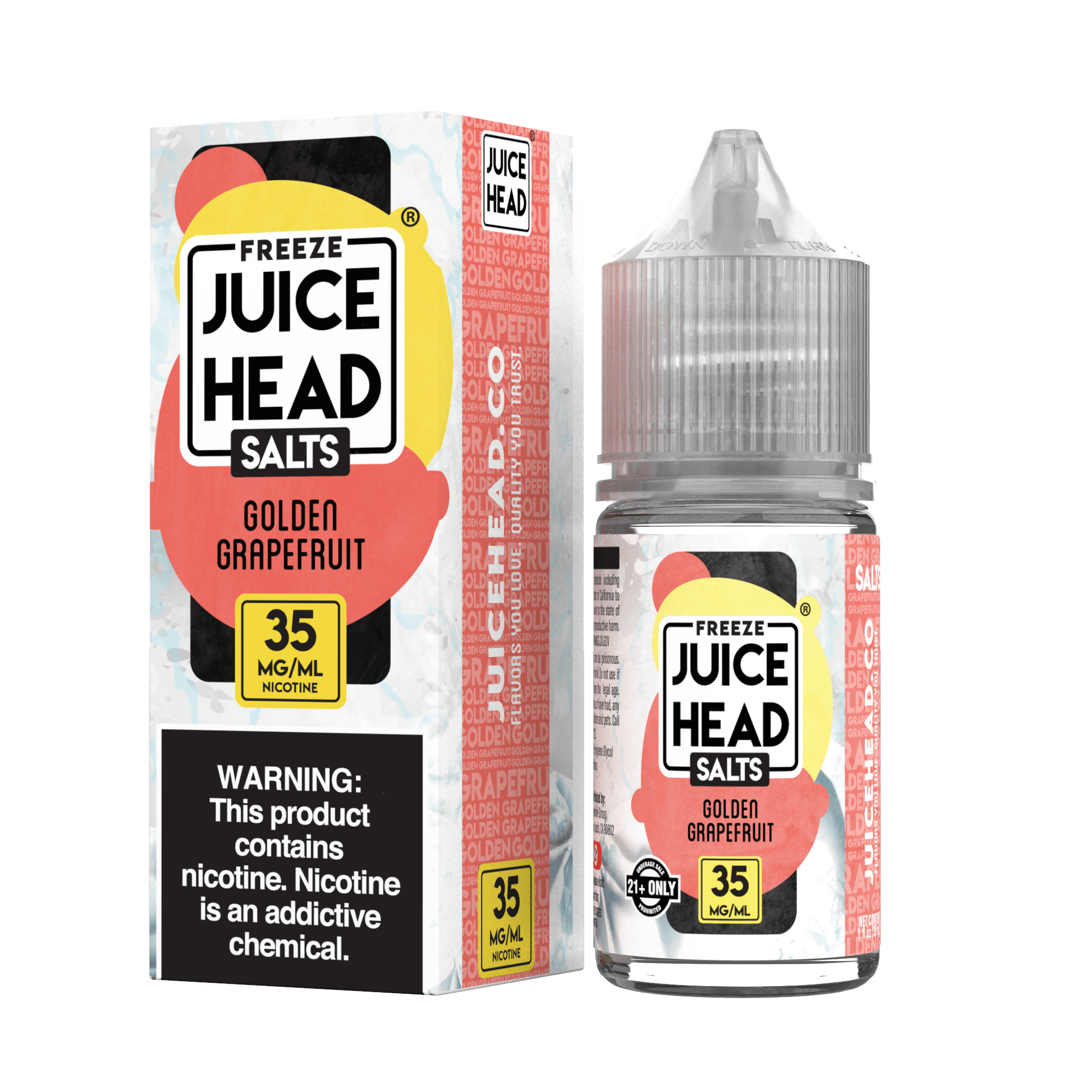 Golden Grapefruit FREEZE SALT - Juice Head - 30mL