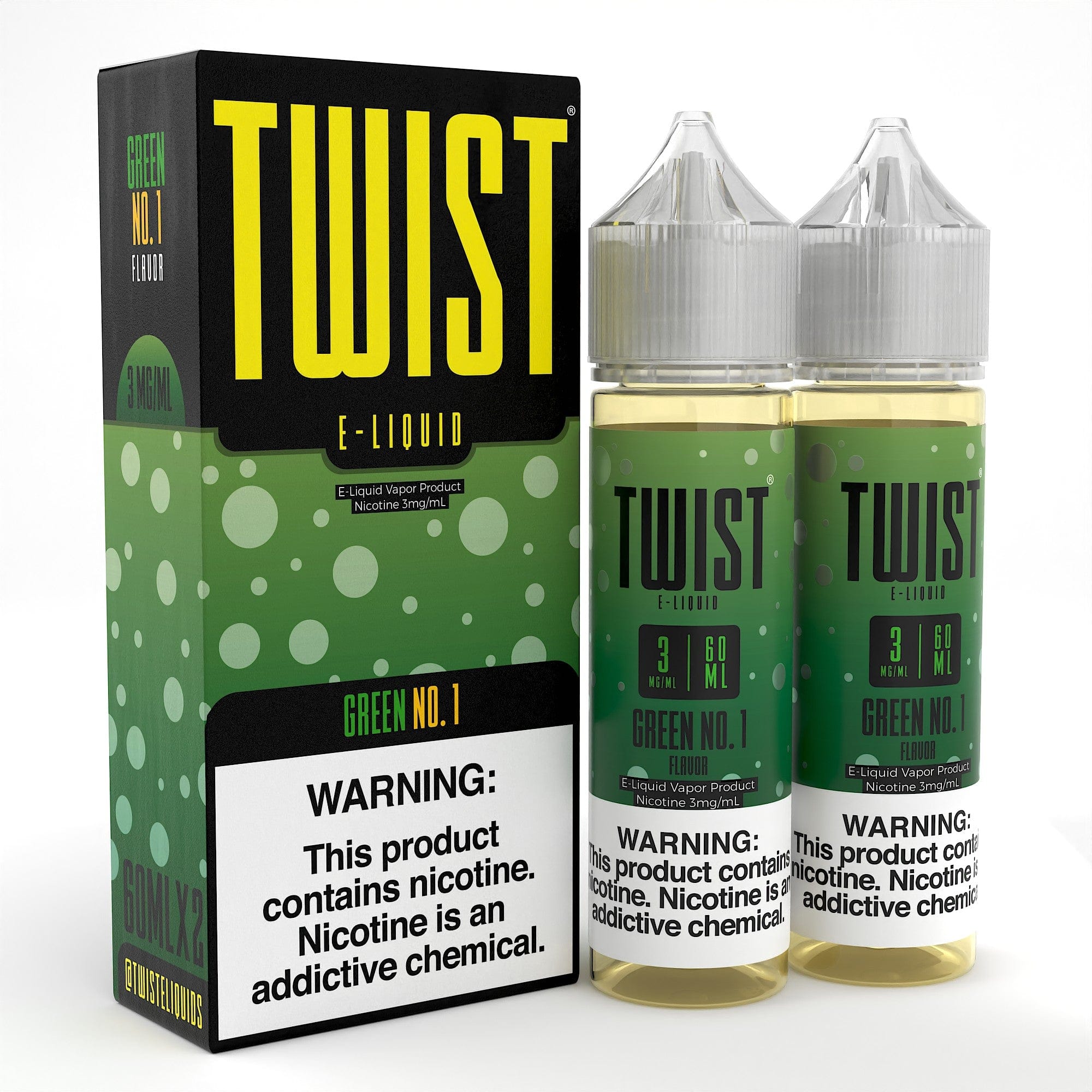 Twist E-Liquids - 120ml (60ml 2-Pack)