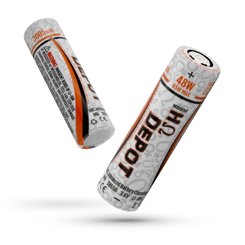HOHM DEPOT 18650 3005mAh Battery