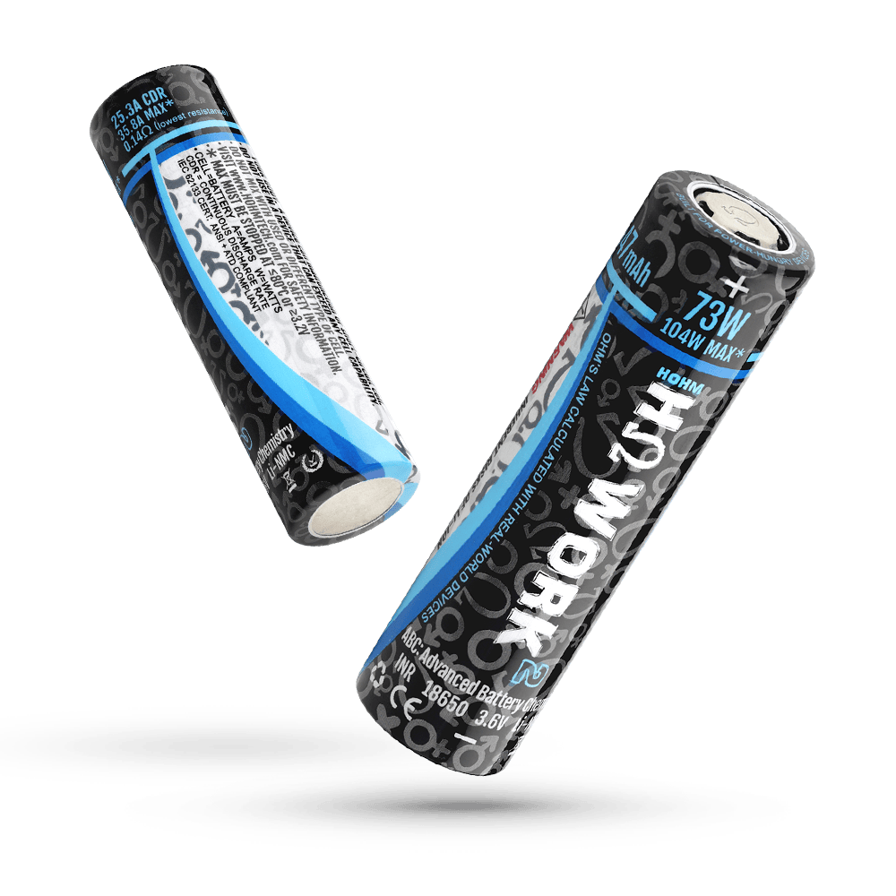 HOHM WORK 2 18650 2547mAh Battery