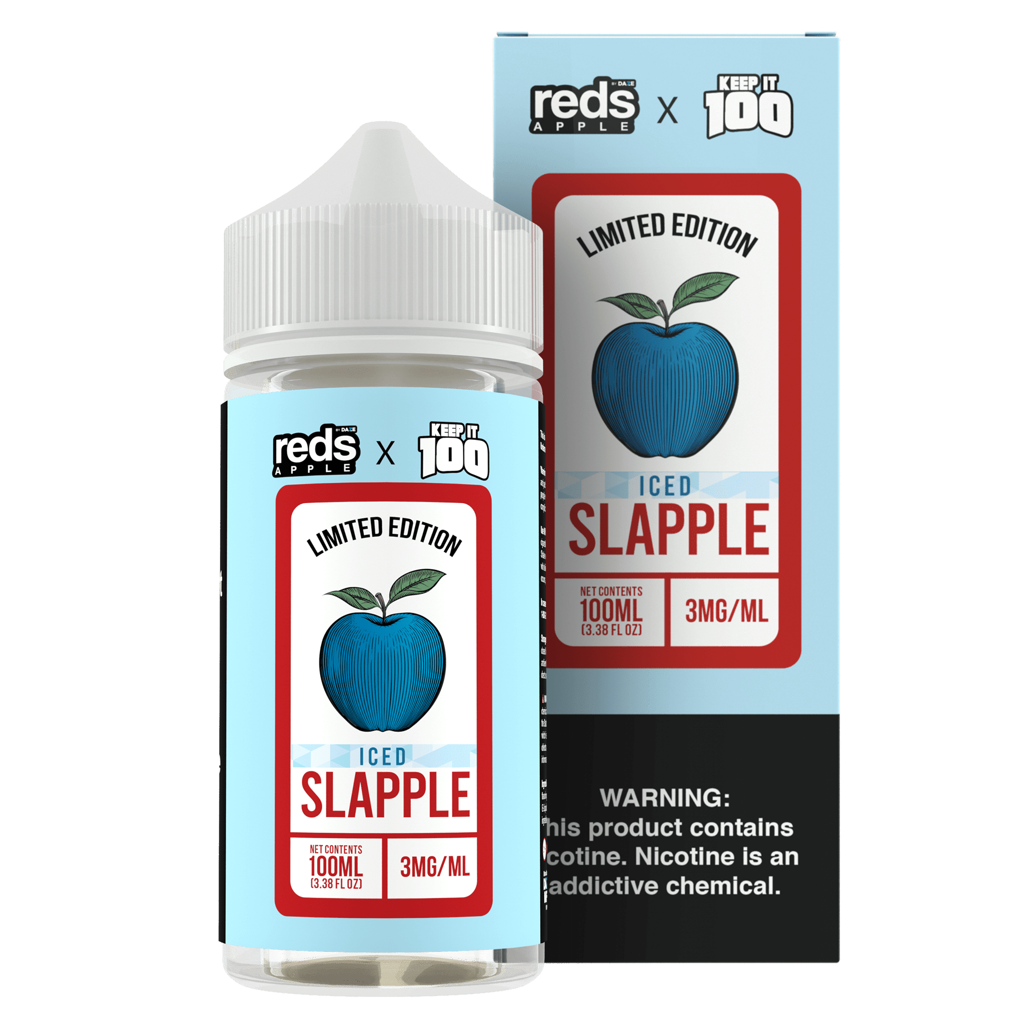 Red's Apple E-Juice x Keep It 100 - 100mL