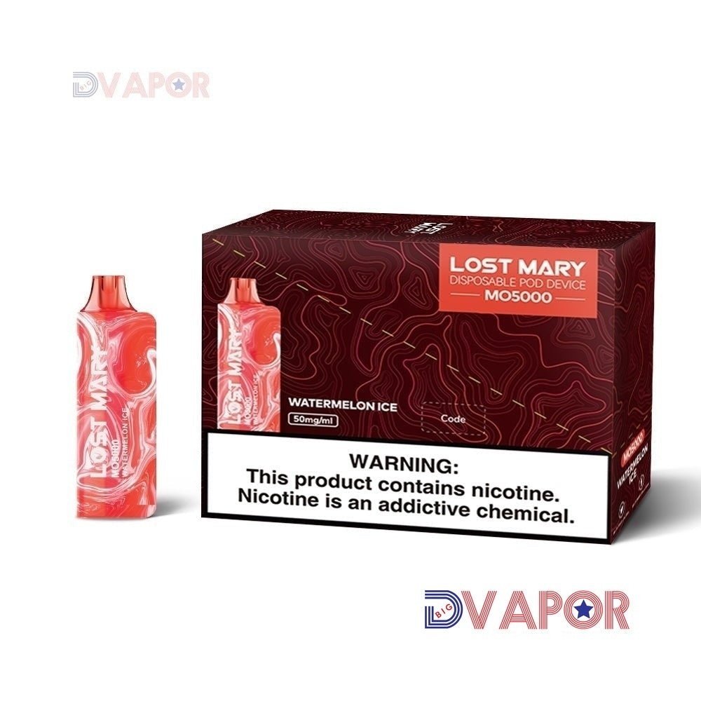 watermelon ice lost mary mo5000 Disposable · Big D Vapor Innokin Go S Vape 9000 puffs Flavors:Methol