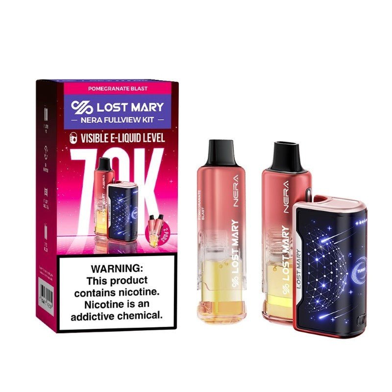 Lost Mary NERA 70K Disposable KIT | Includes 2 PODS