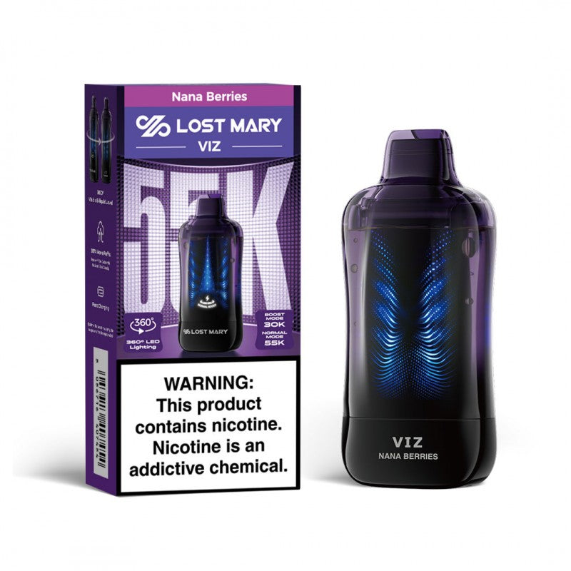 Lost Mary VIZ 55K Disposable Vape | Big D Vapor