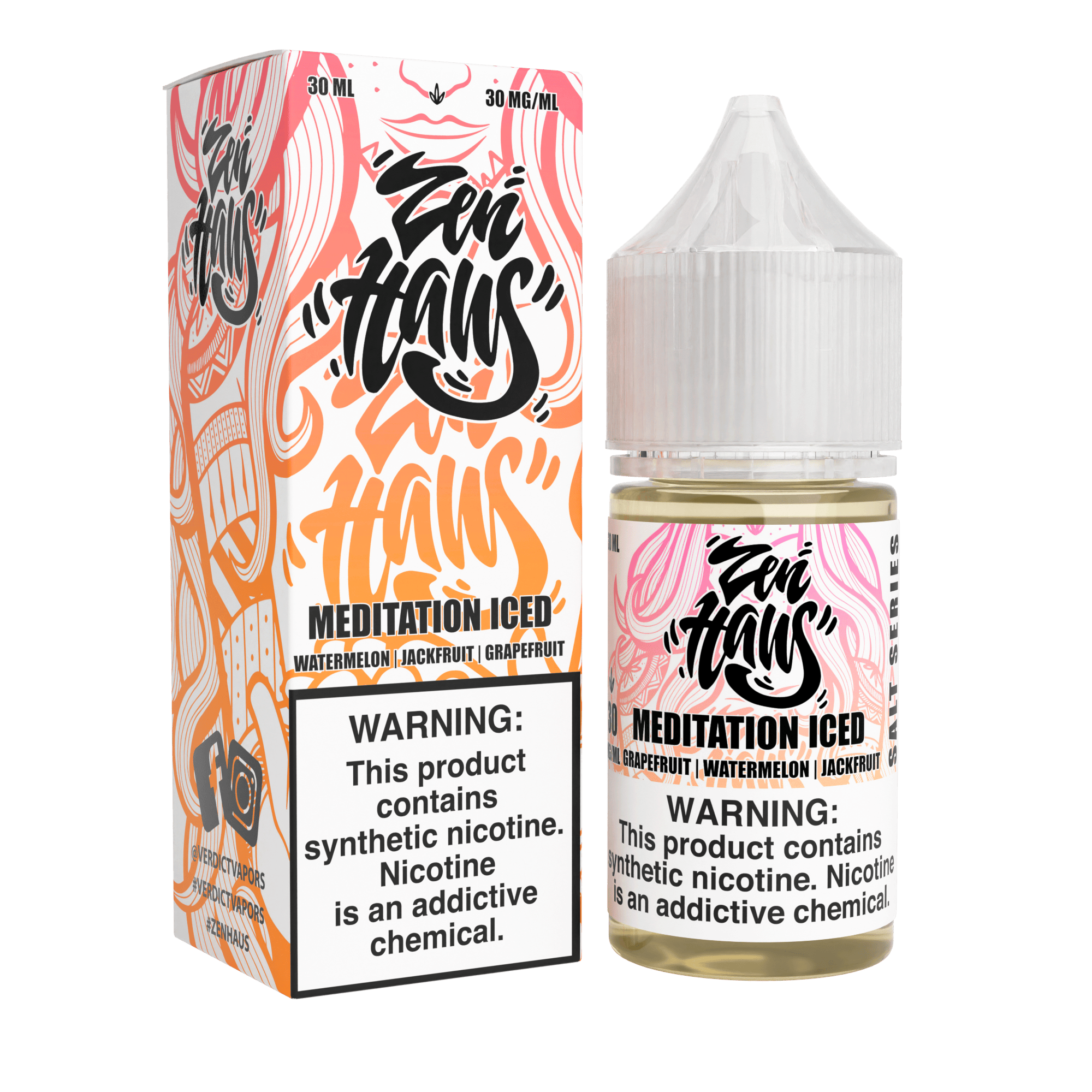 Meditation ICED SALT - Zen Haus - 30mL