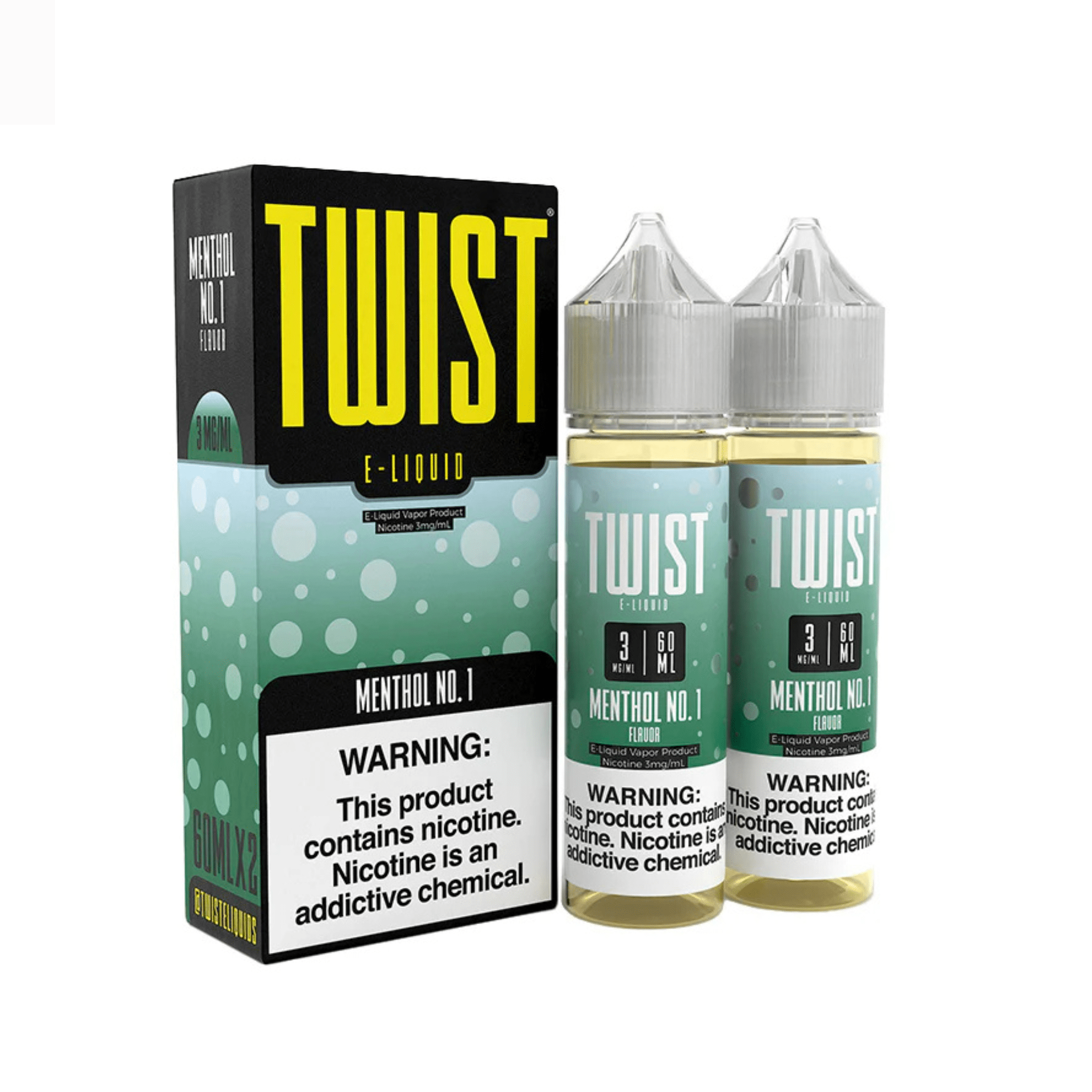 Twist E-Liquids - 120ml (60ml 2-Pack)