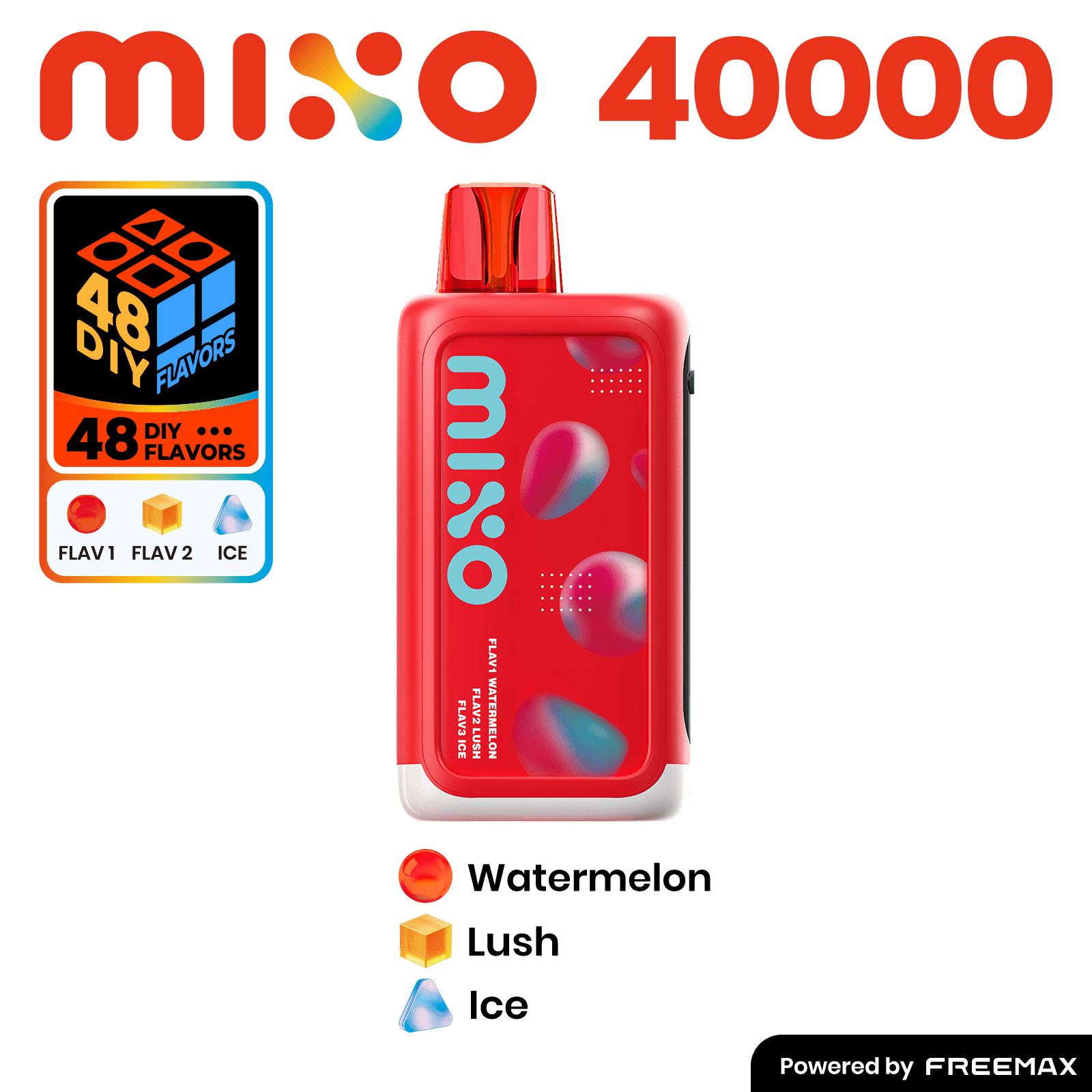 MIXO 40K by Freemax 3 Flavored Disposable