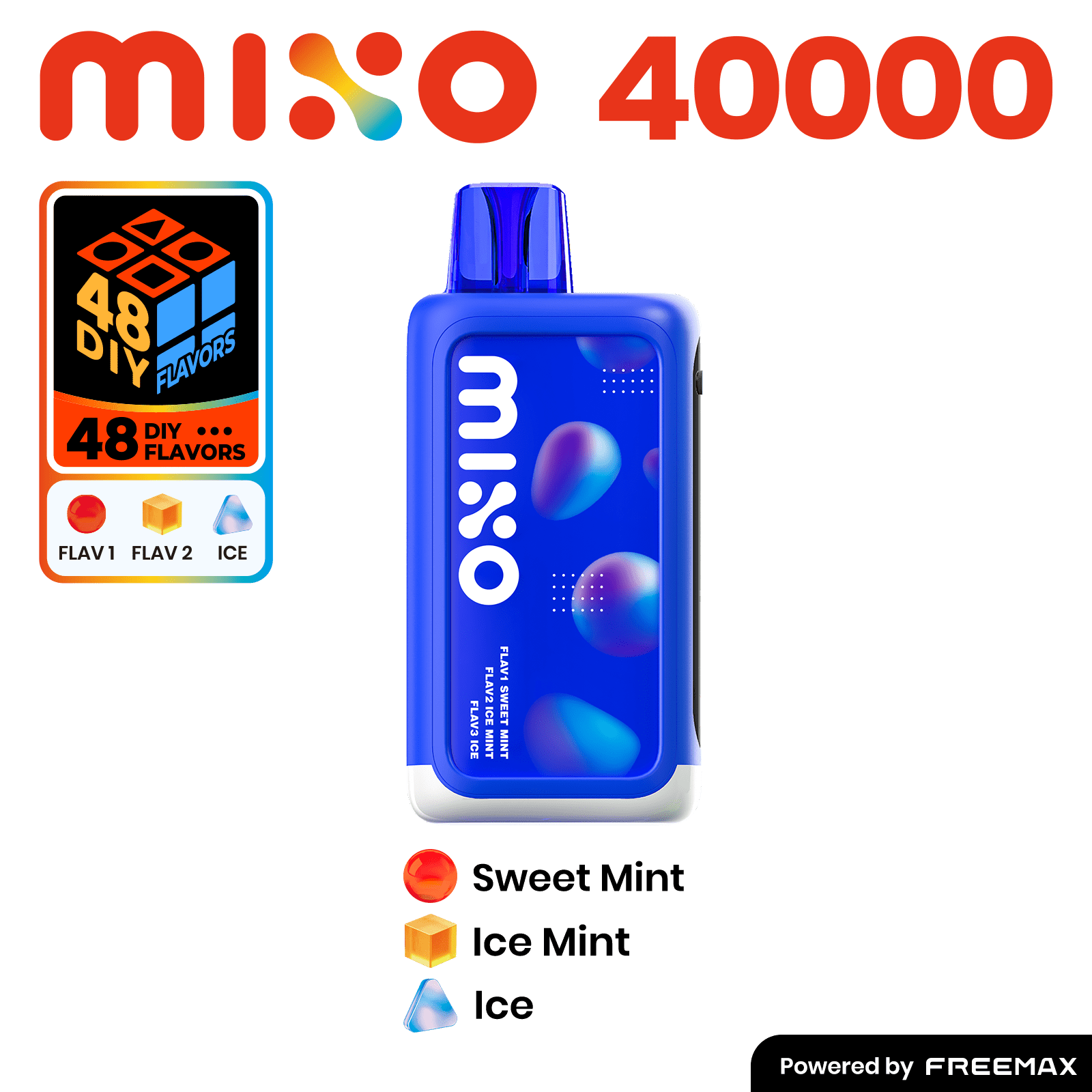 MIXO 40K by Freemax 3 Flavored Disposable