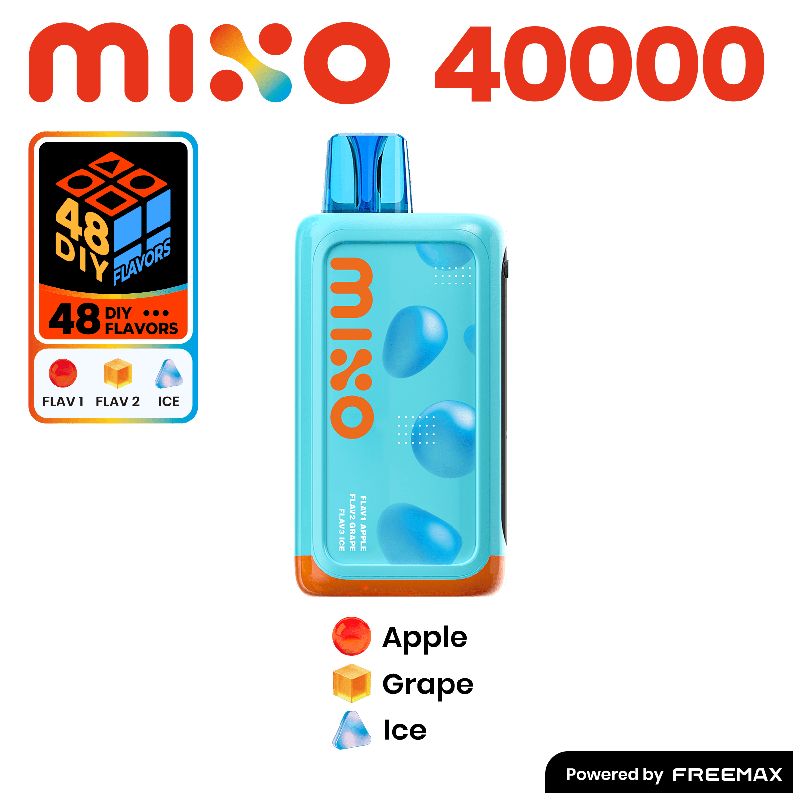 MIXO 40K by Freemax 3 Flavored Disposable