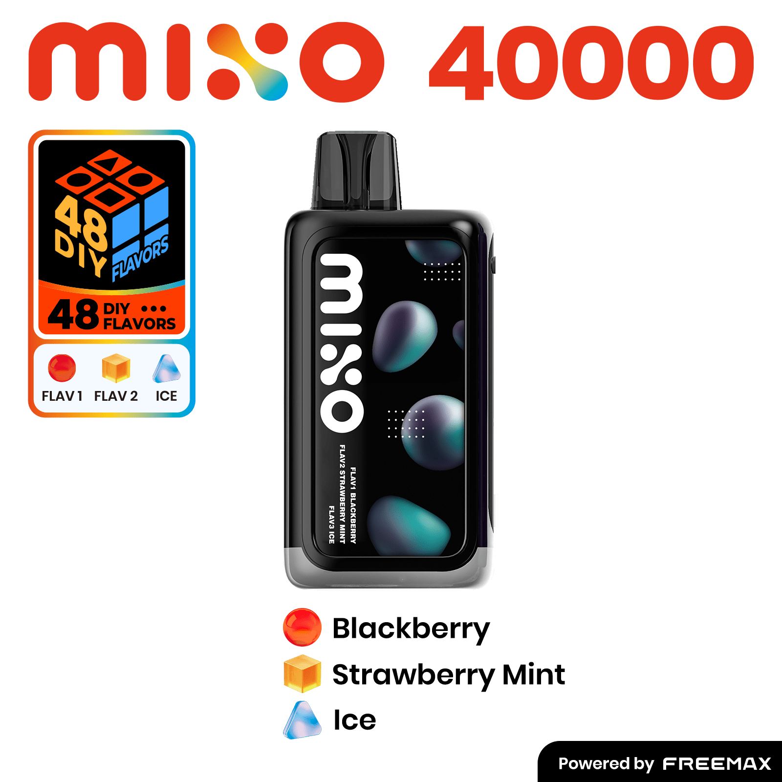 MIXO 40K by Freemax 3 Flavored Disposable