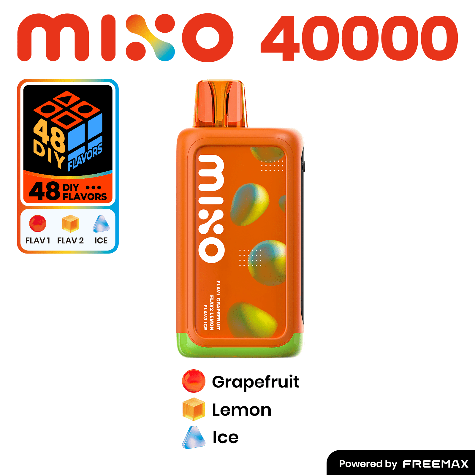 MIXO 40K by Freemax 3 Flavored Disposable